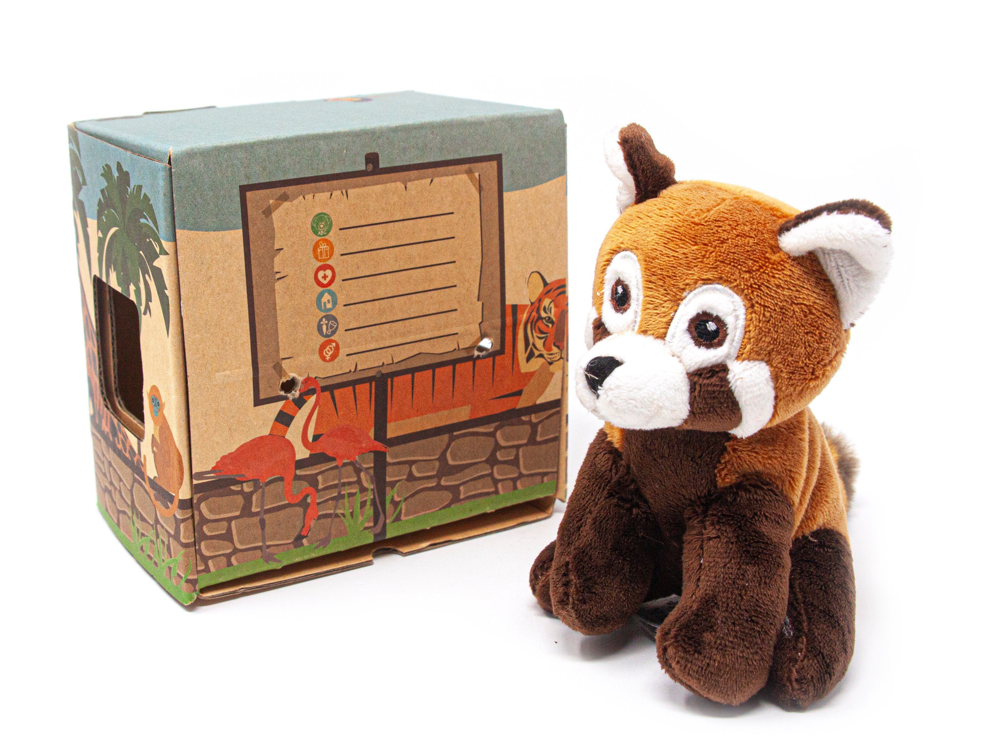 Nature Planet Kuscheltier Nature Planet - Kuscheltier - Mini Zoo - Roter Panda