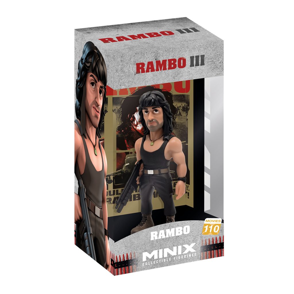 Merchandise-Figur Rambo - Rambo with tshirt 12cm