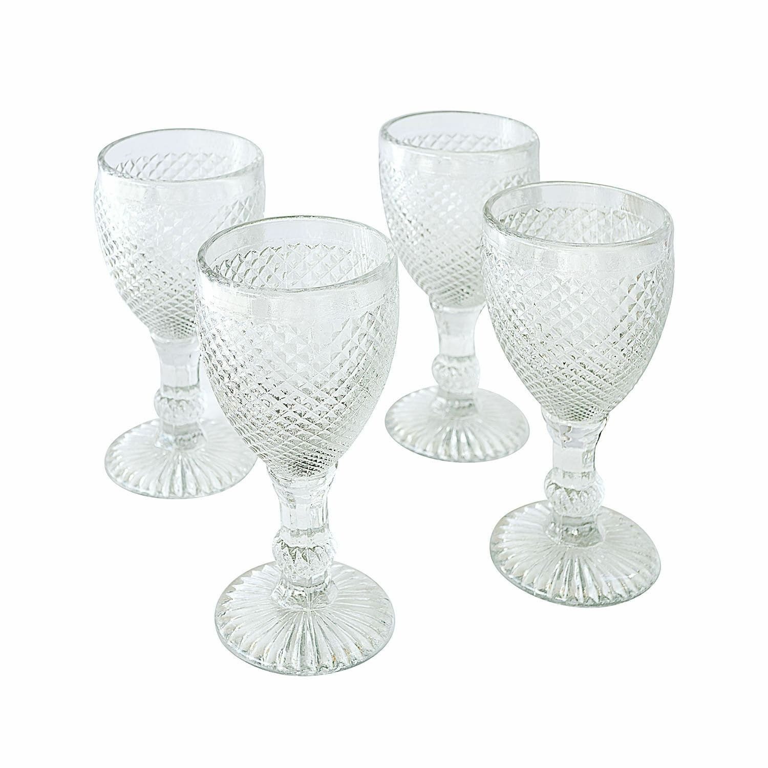 Mirabeau Glas Glas 4er Set Santerre klar, Glas