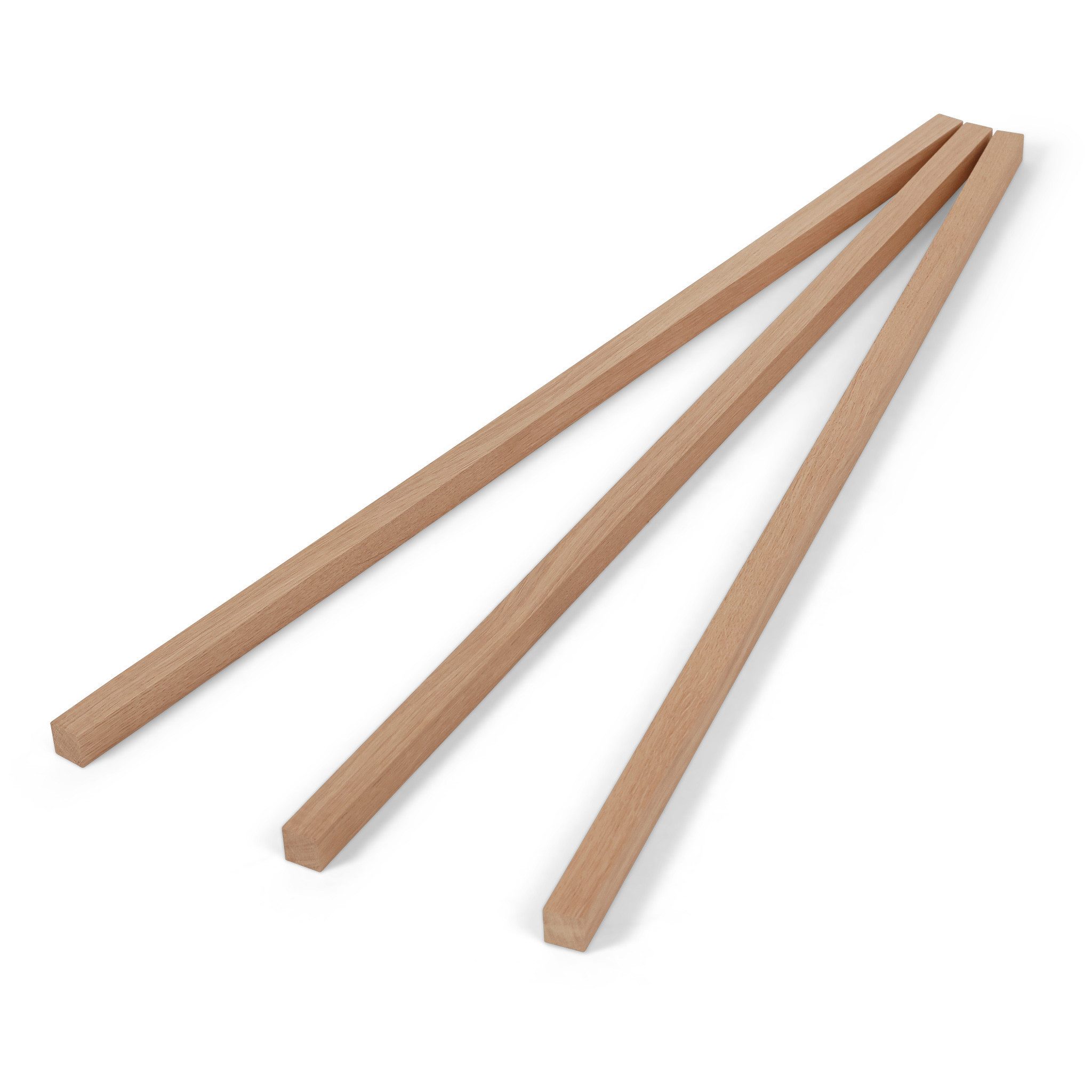 Woodsellers Kantholz Holzleiste - Eiche gehobelt - 20 x 20 x 400 mm, (1-tlg), Woodsellers - Massivholzleiste - Eiche gehobelt - 20x20x350-1000mm