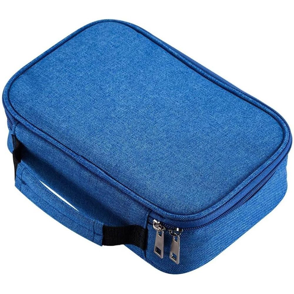 Cachito Federmäppchen 72 Slots Federtasche Große Kapazität Bleistift Beutel, (Abnehmbar Stiftemappe), für Mädchen Jungen Einschulung Schulanfang