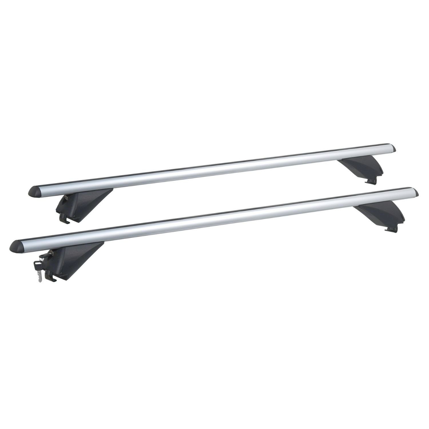 VDP Dachträger, Dachträger - Relingträger - Dachgepäckträger - Querträger Dachreling - Relingträger universal - VDP-R003 - Aluminium - 120cm - 90kg - für bündige Dachschienen