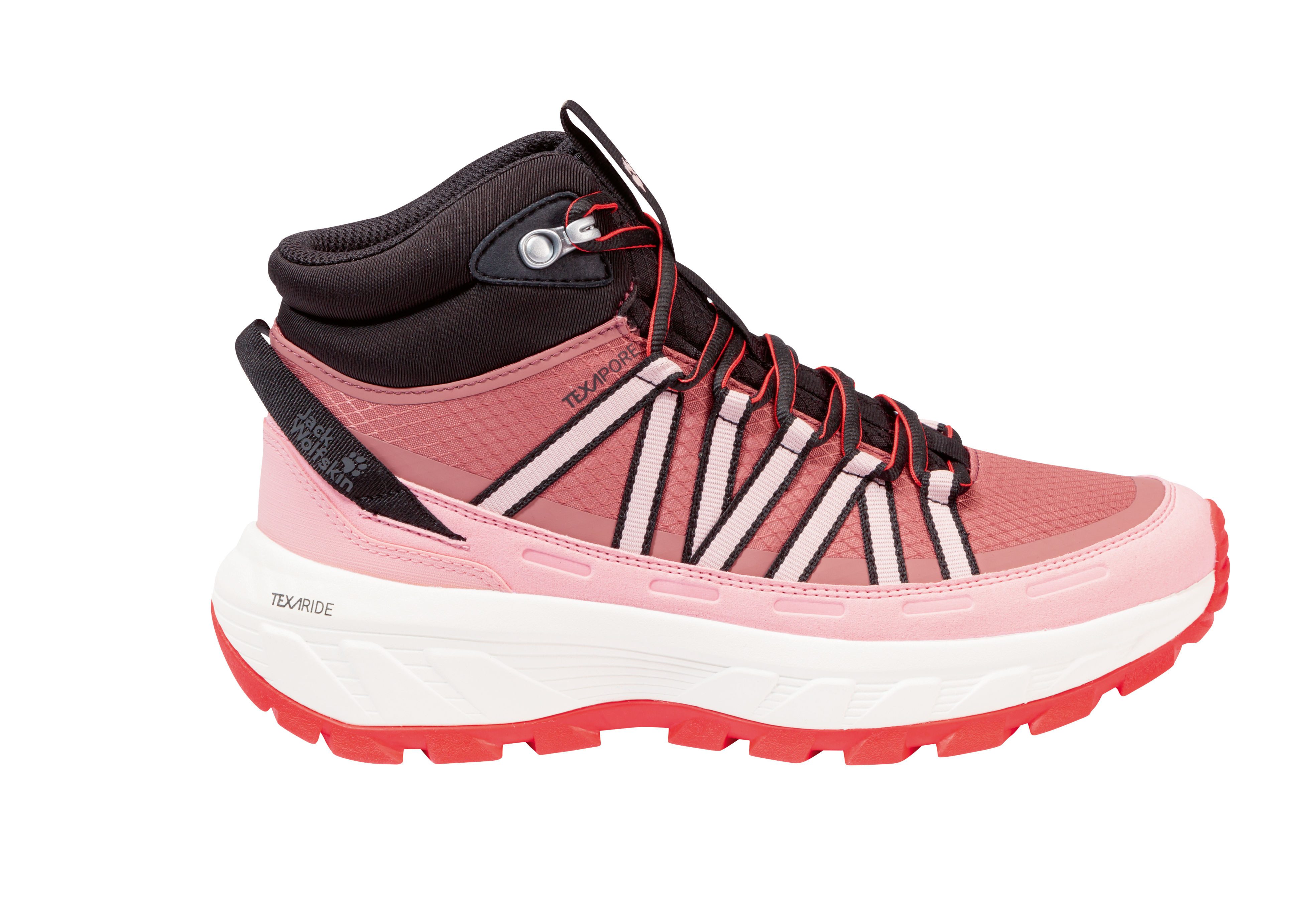 Jack Wolfskin WILD HIKE TEXAPORE MID W Wanderschuh wasserdicht, Trekkingschuh