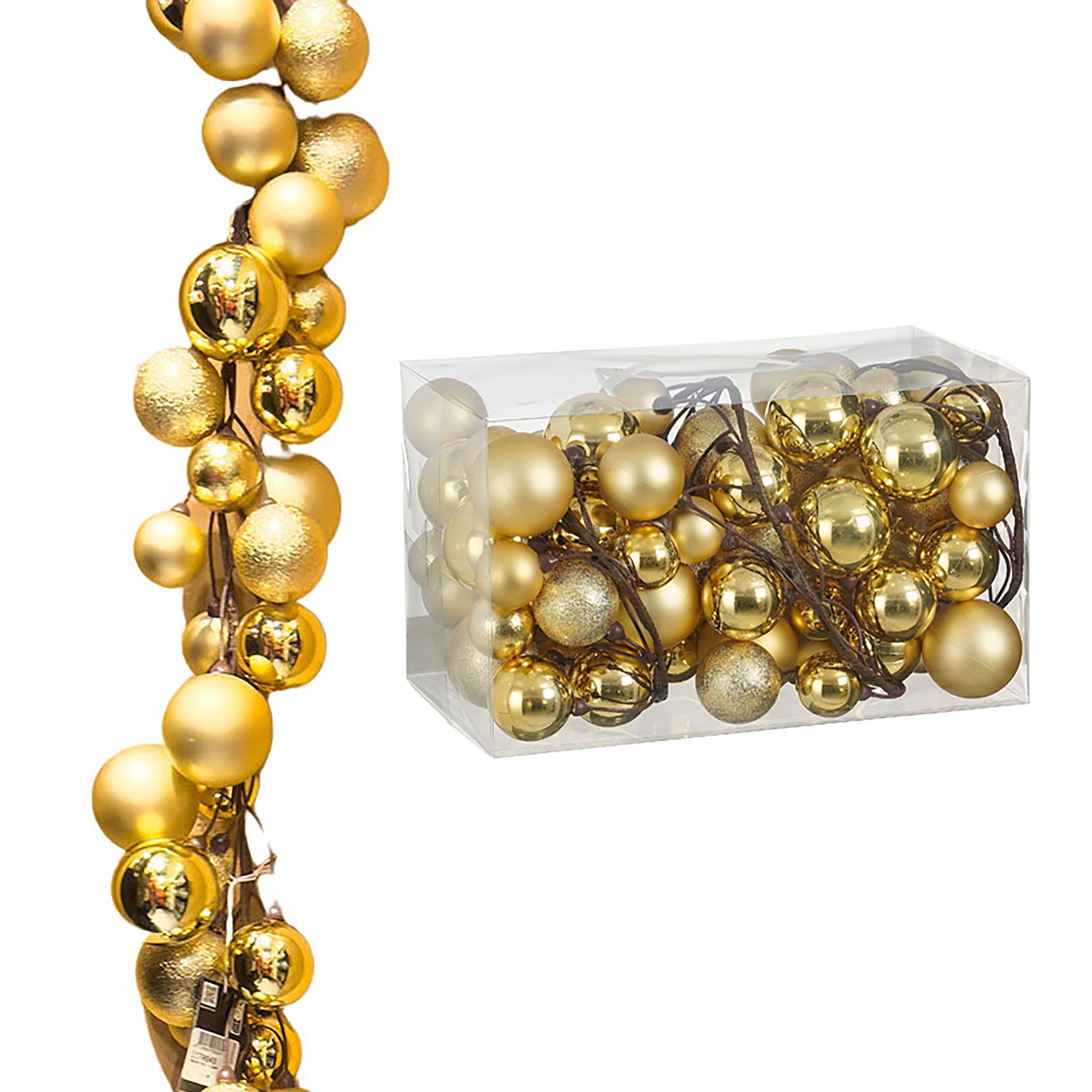 Annastore Гирлянда декоративная Новогодние шарыgirlande - Girlande Weihnachten aus Kunststoff, Wetterfest