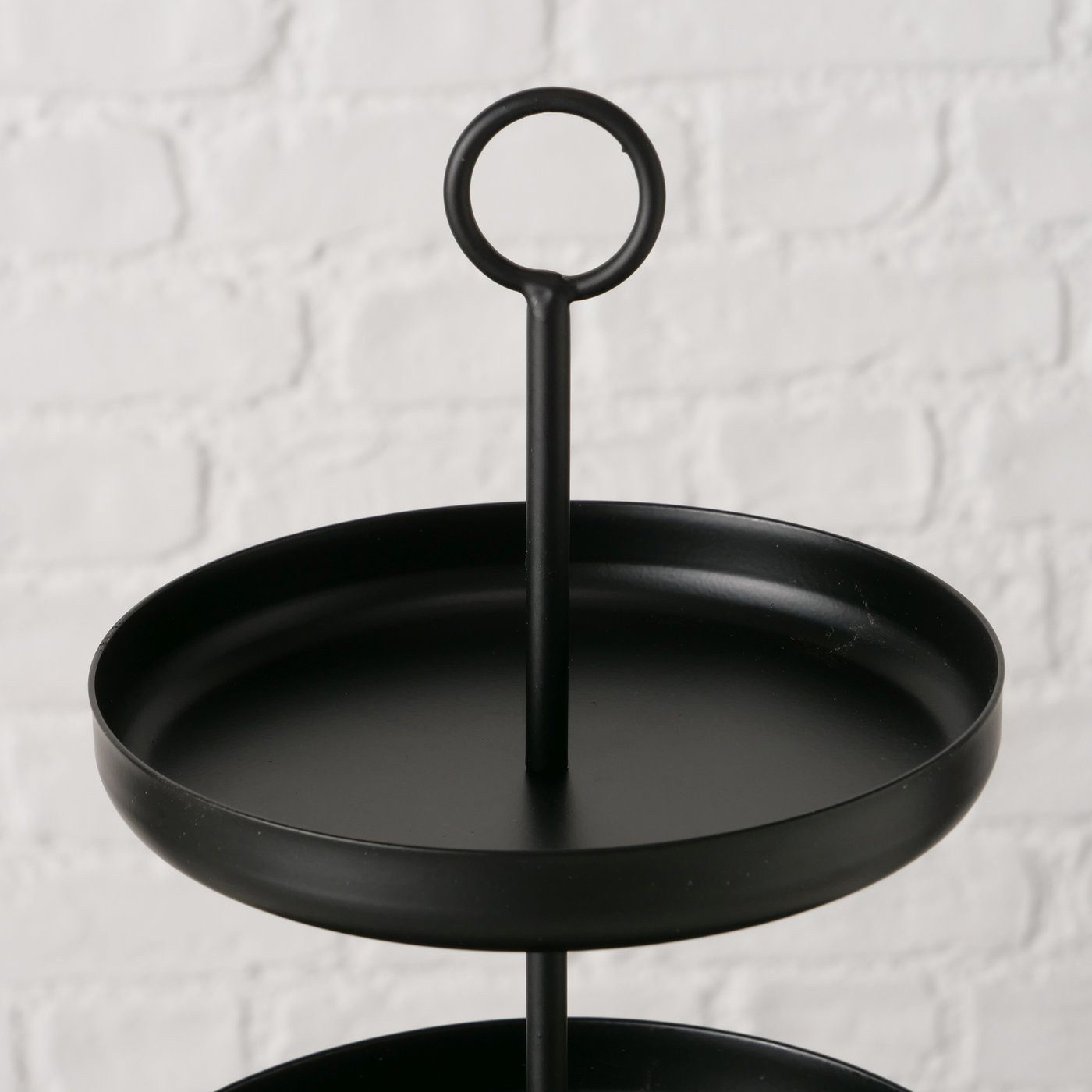 BOLTZE GRUPPE GmbH Servierständer Etagere aus Metall CREDO für Obst, 3er-Set, H. 32,5 cm, Metall, (einzeln, einzeln)