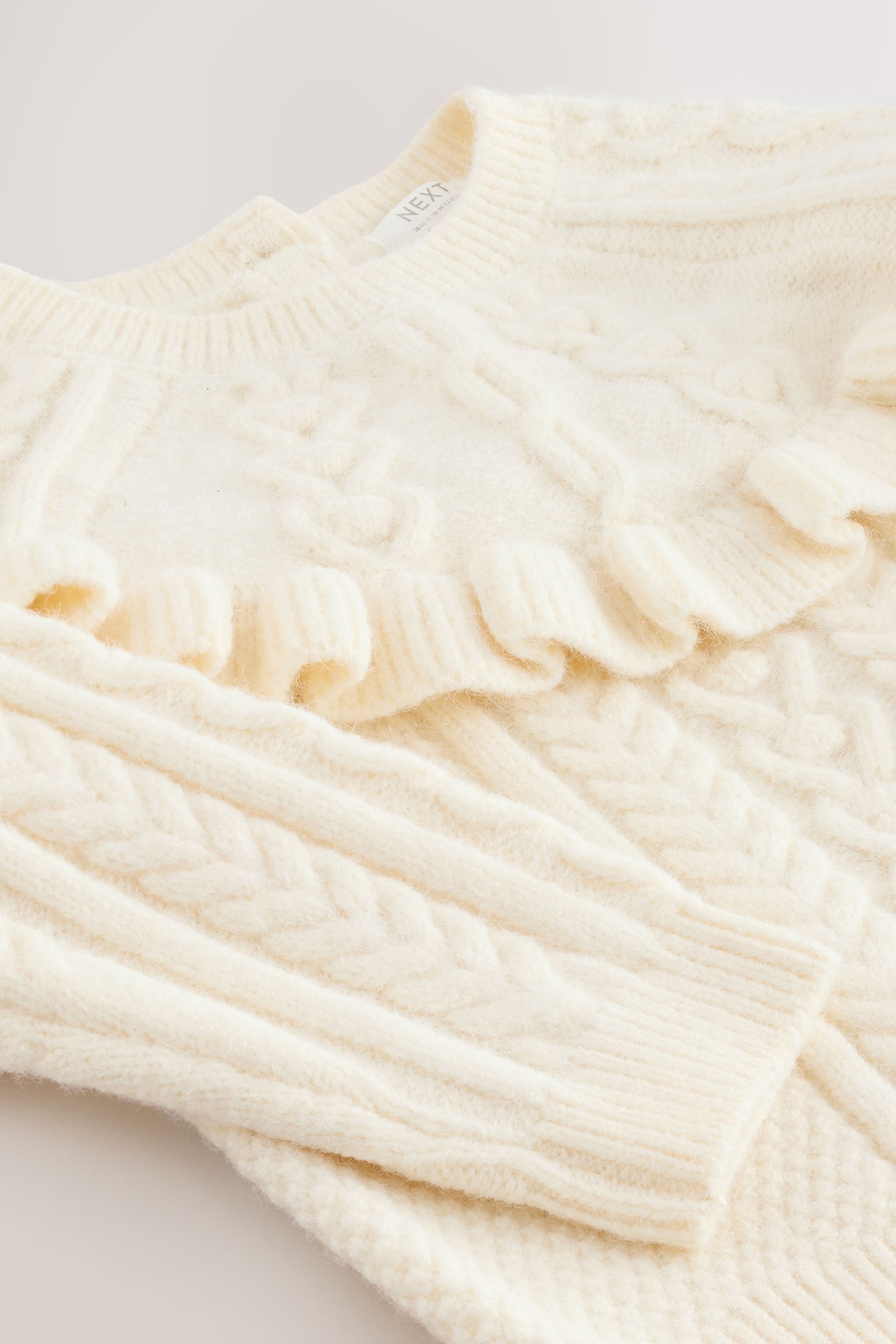 Next Strickpullover Pullover mit Zopfmuster (1-tlg)