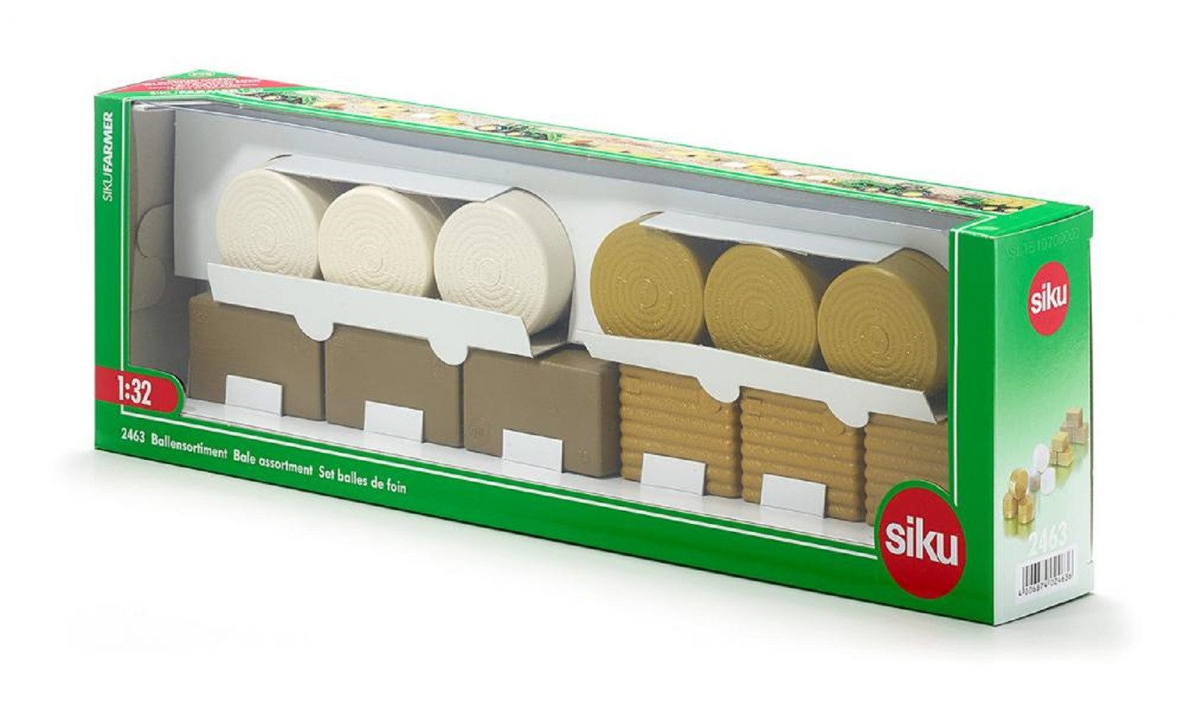 Spielzeug-Traktor Siku Ballensortiment Ballen 12 Stück 1:32 2463