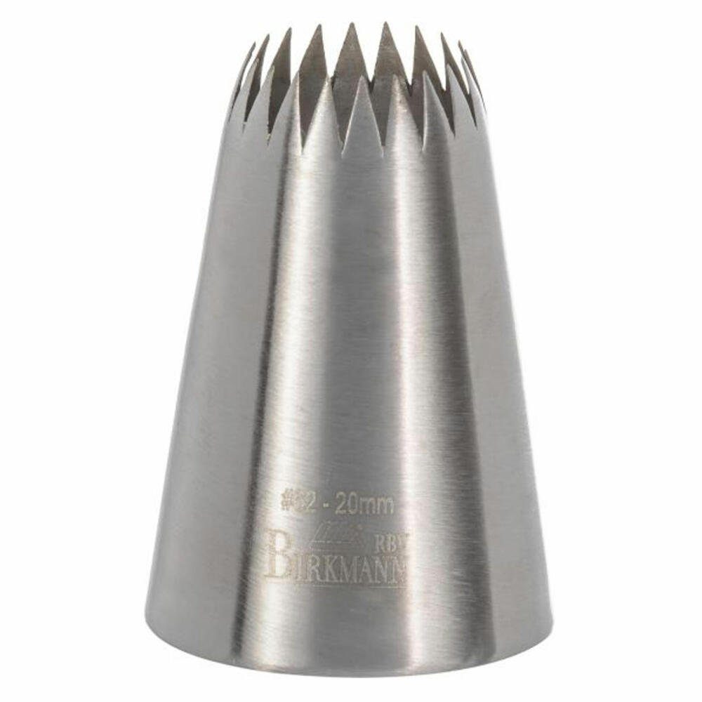 Birkmann Spritztüllen Französische Sterntülle #62, Ø 2 cm, Edelstahl