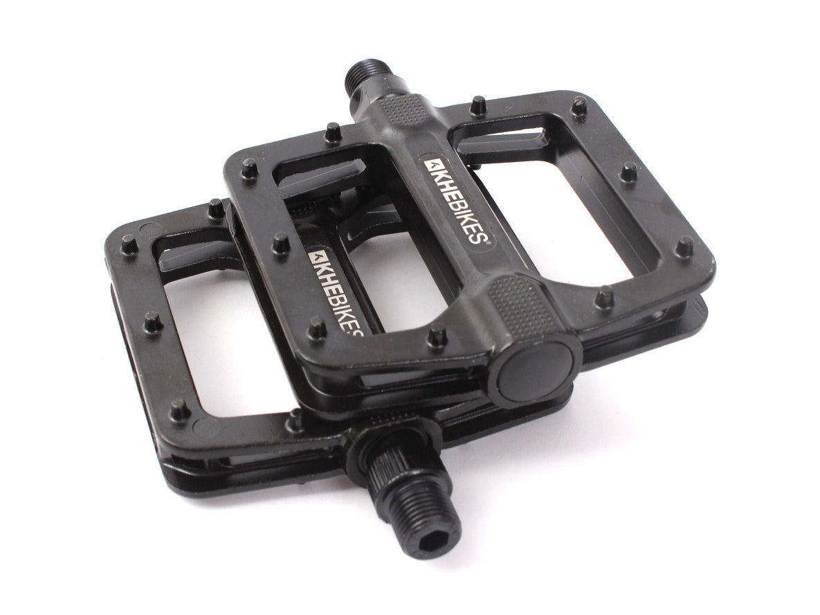 KHEbikes Fahrradpedale KHEbikes MVP 9/16" Alu schwarz BMX