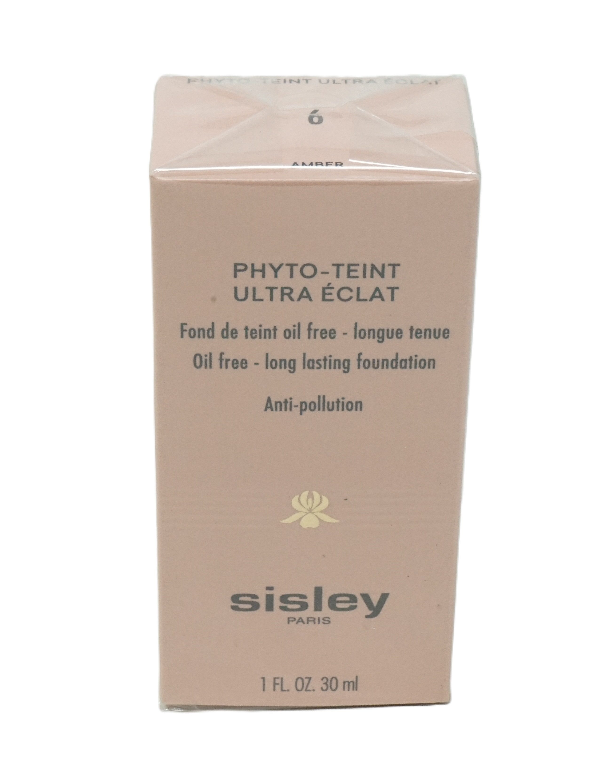 sisley Foundation Sisley Cosmetic Phyto-Teint Ultra Eclat Oil free Foundation 6 Amber