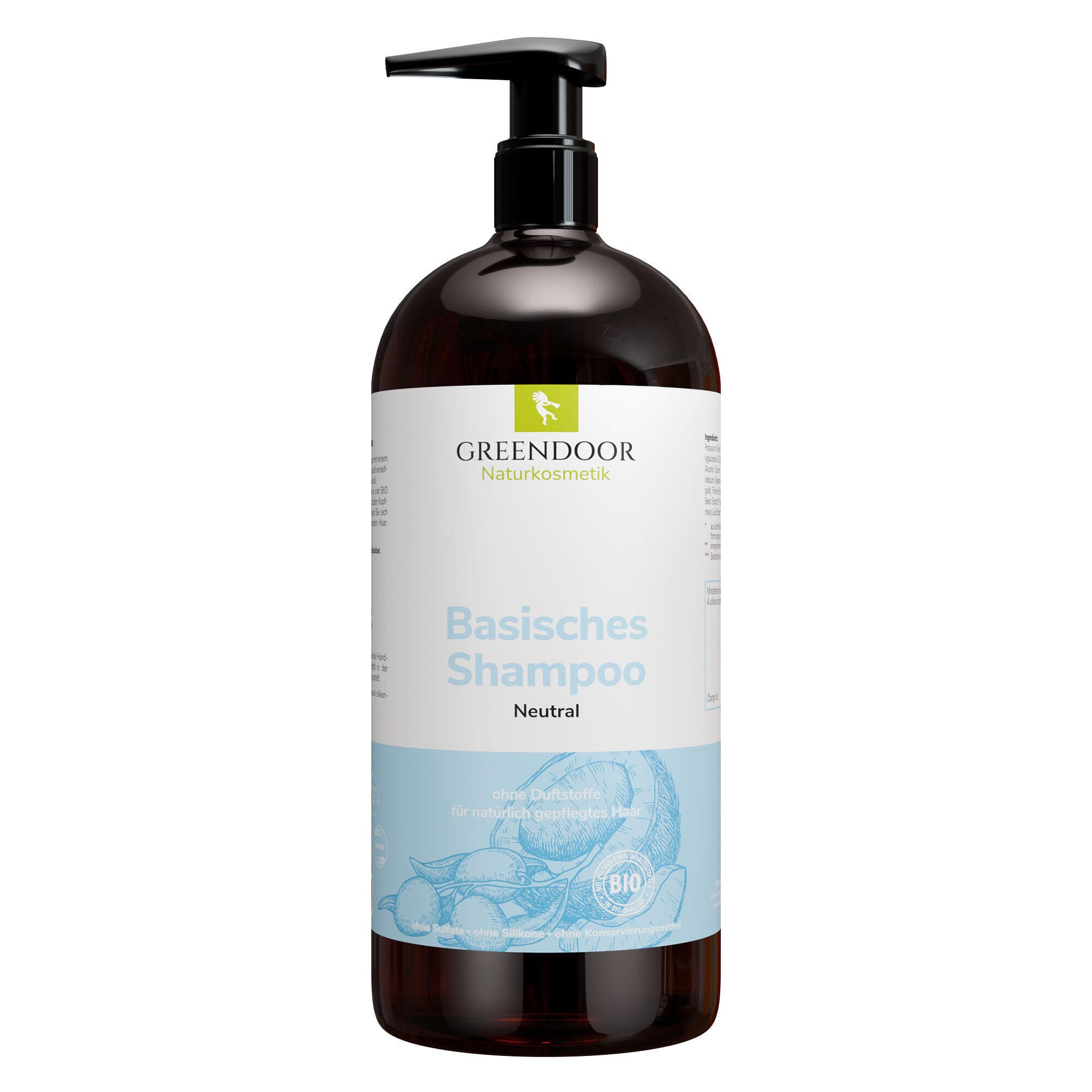 GREENDOOR Gelshampoo Basisches Shampoo XL Neutral