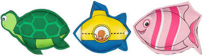 Waimea Wasserspielzeug Neopren Tauchtiere-Set • 3 STÜCK •Tauchspielzeug für Kinder ca. 12 cm, Neopren