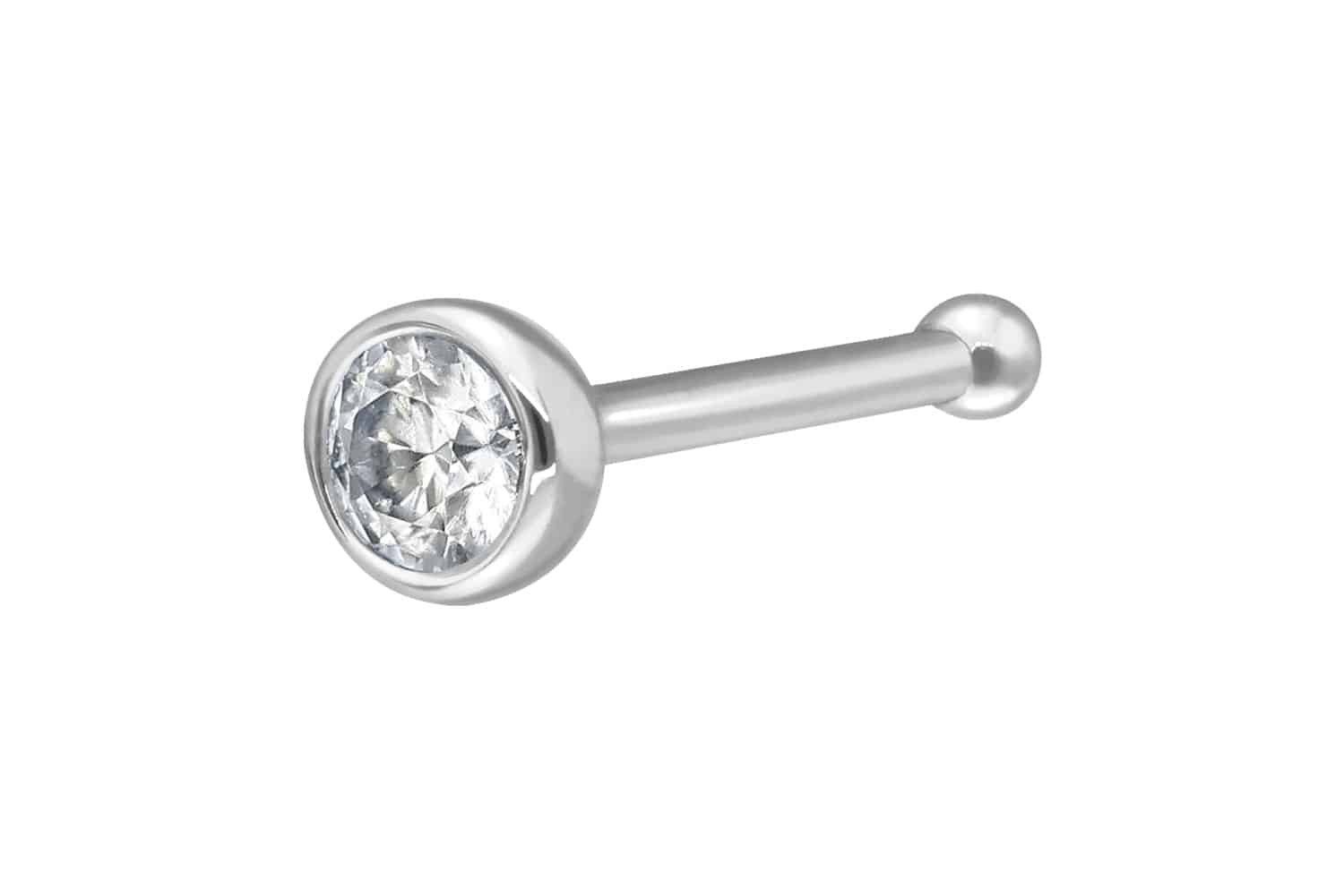 PIERCINGLINE Nasenpiercing 14/18 Karat Gold Nasenstecker günstig online kaufen