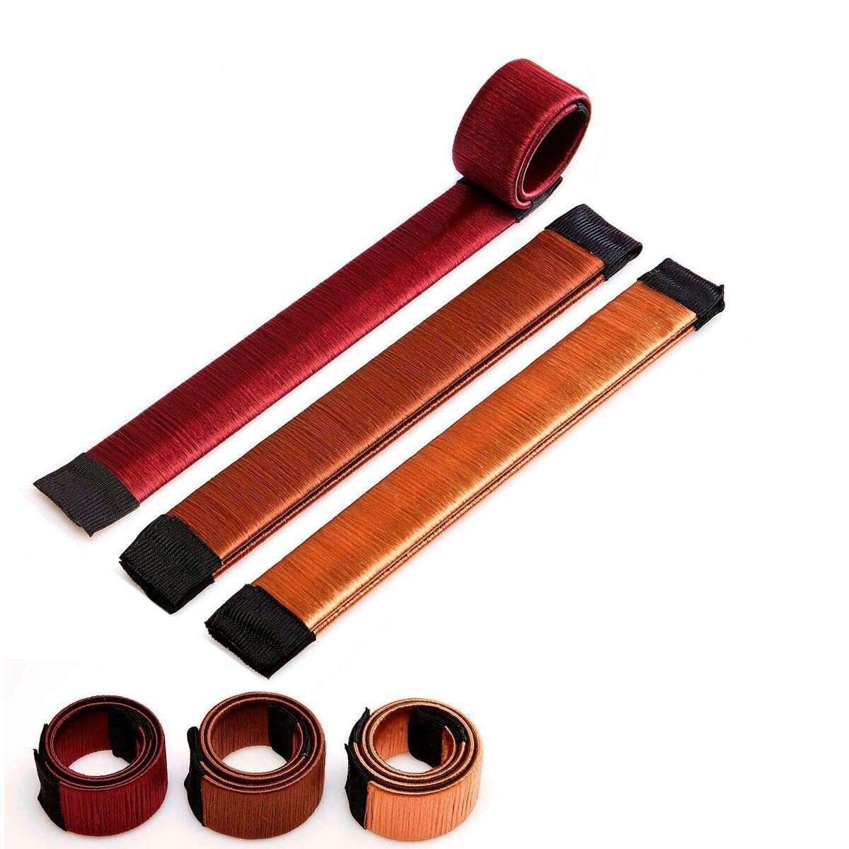 Dilara Haarspange Original Dutt Hair Bun Maker - Hilfe für lange & kurze Haare geeignet, 3 Stück, Perfekter Dutt – Einfach, schnell & langanhaltend