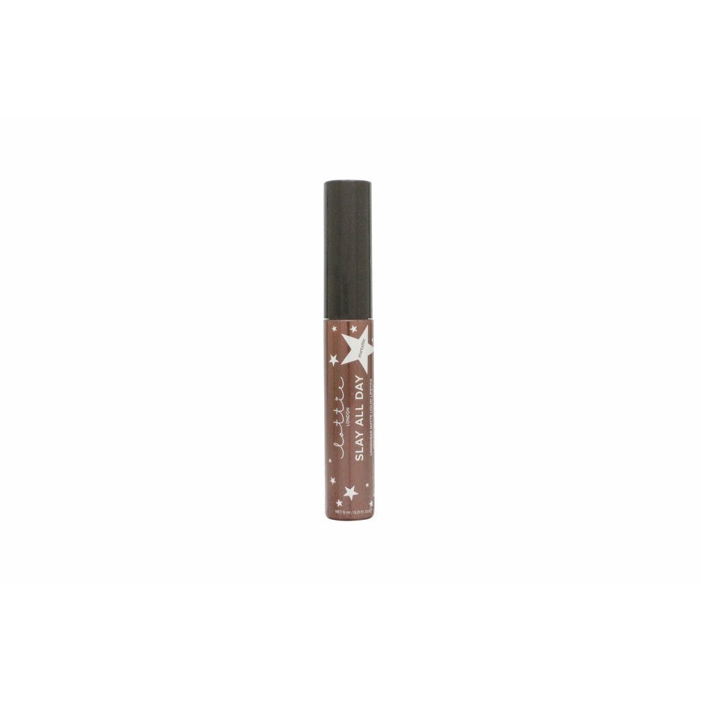 Lottie London Lippenstift Slay All Day Metallic Liquid Lipstick 6ml - Shook
