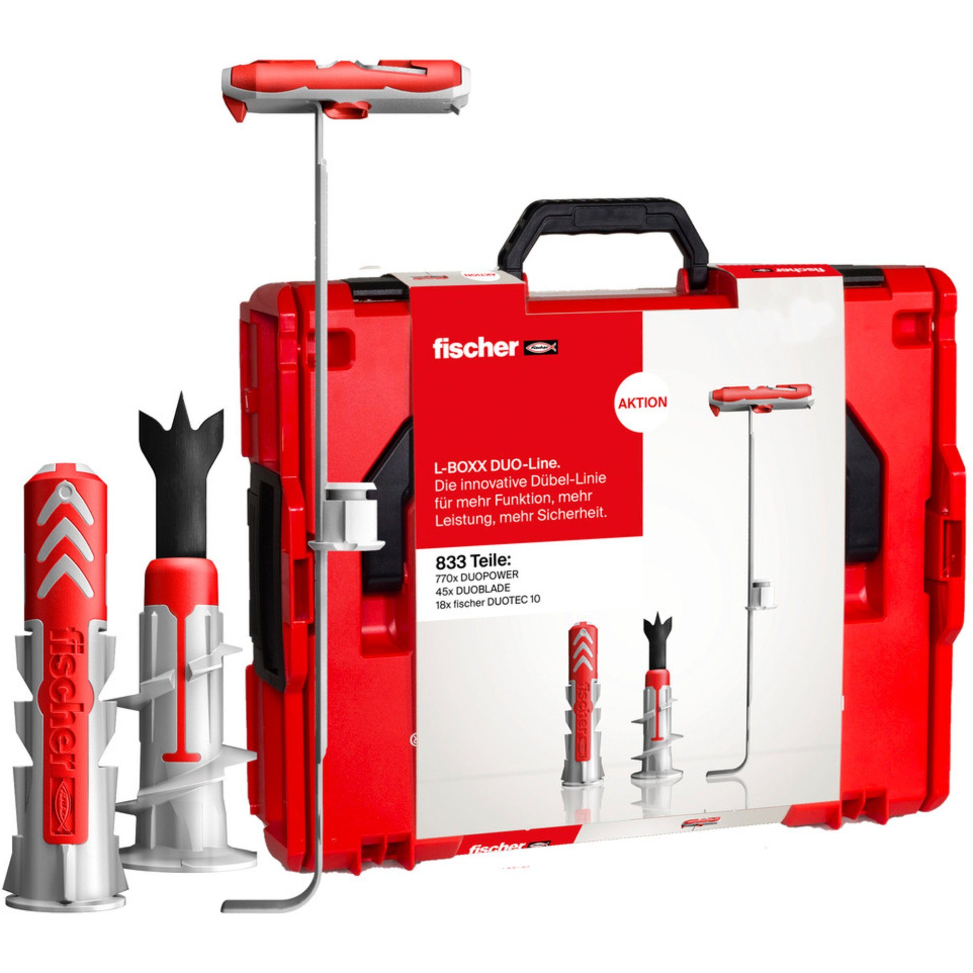 Universaldübel fischer Aktion L-BOXX 102 DuoLine, Dübel