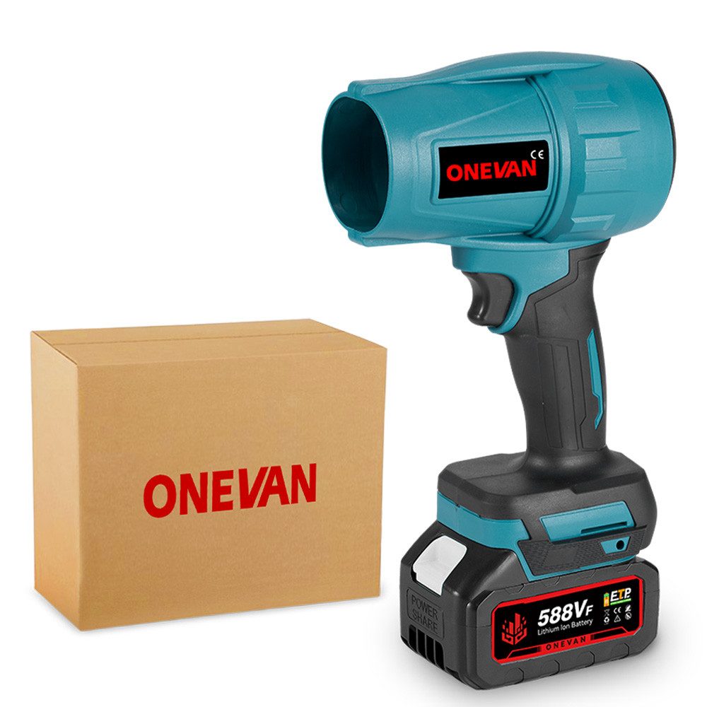 ONEVAN Akku-Laubbläser 160 m/s Windgeschwindigkeit, 28000 U/min, 3Ah Akku, günstig online kaufen
