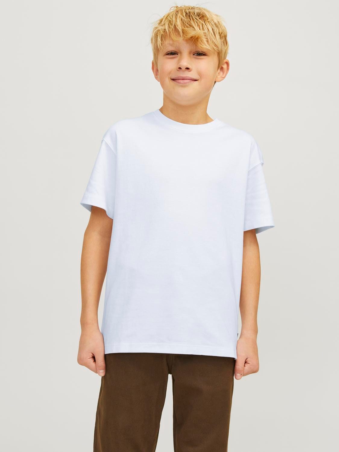 Rundhalsshirt JJEURBAN EDGE TEE SS O-NECK NOOS JNR