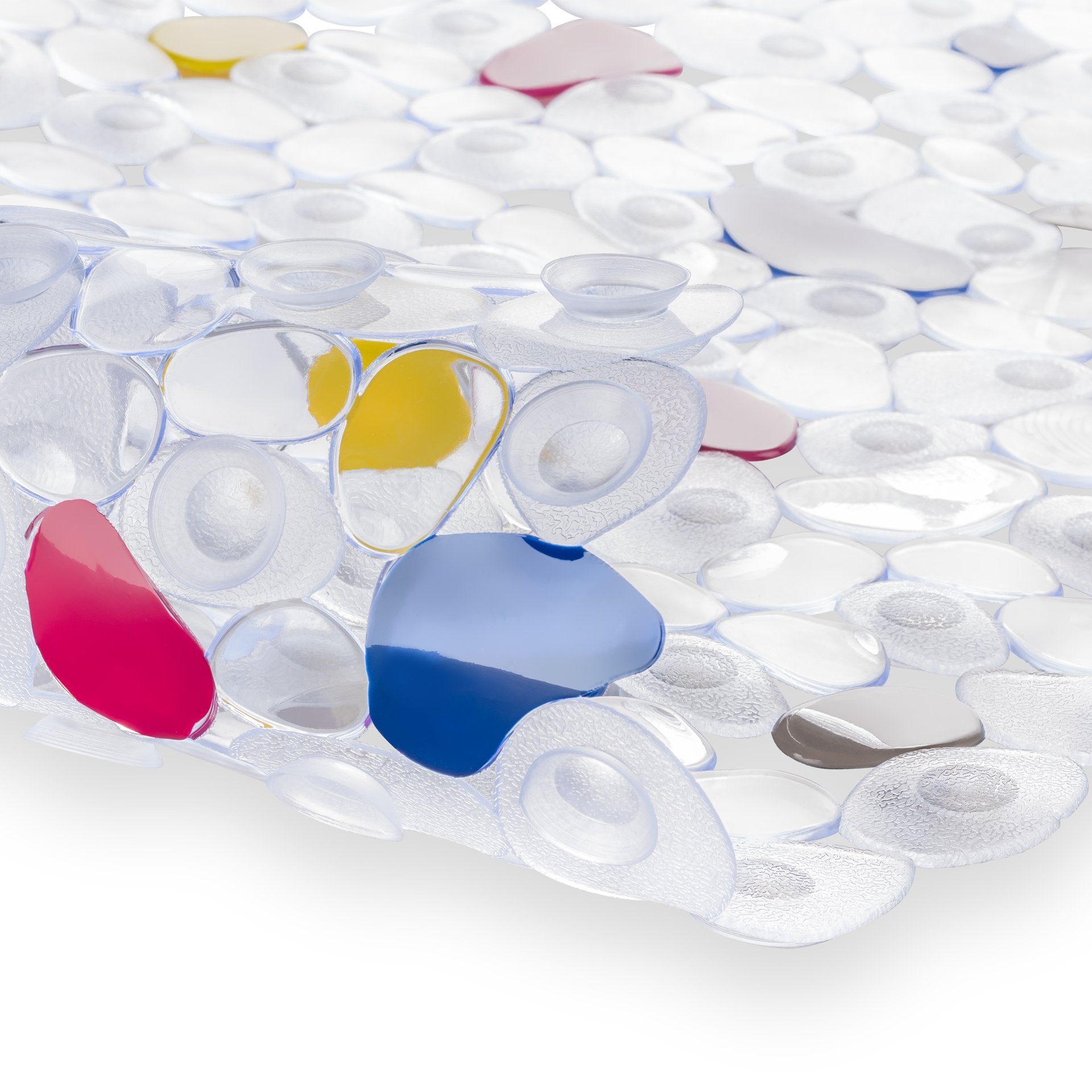 Badematte Badewanneneinlage 68 x 35 cm oval mit Saugnoppen Badematte für di günstig online kaufen