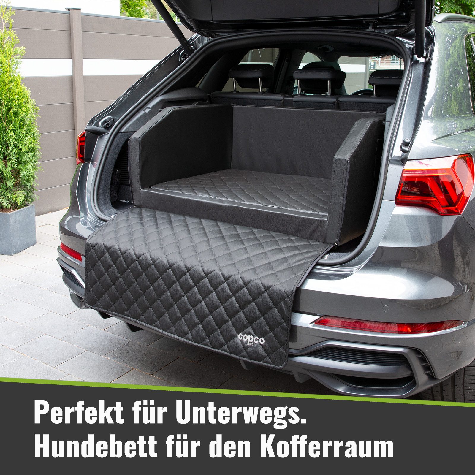 CopcoPet Tier-Autobett Travel Bed Hunde Reisebett