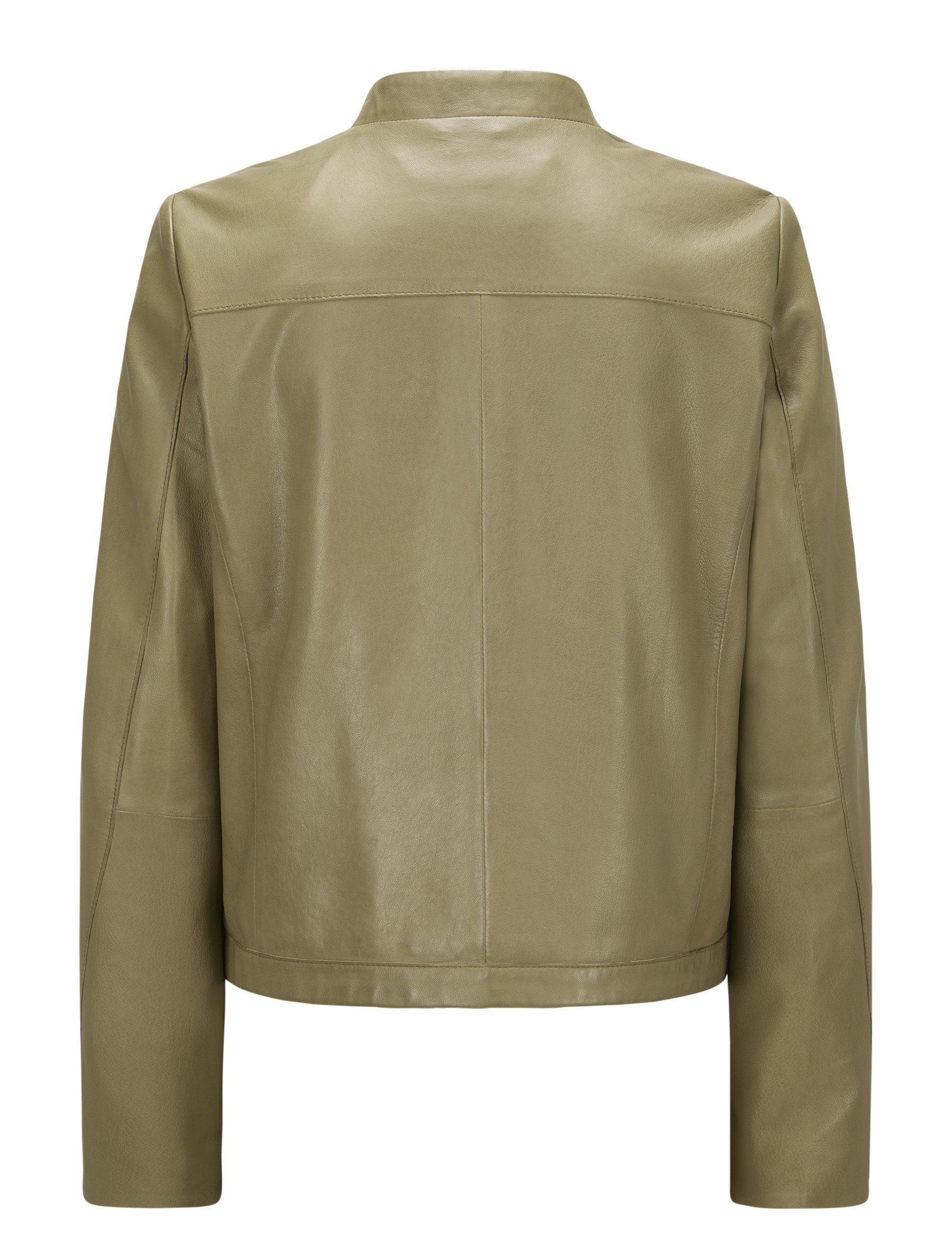 Milestone Lederjacke MSBritney aus feinem Lammleder modern, feminin und sommerlich