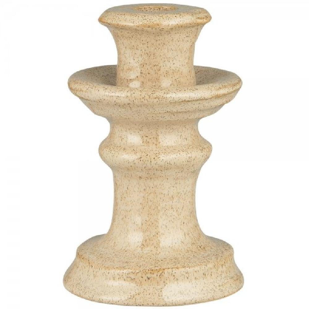 Kerzenhalter Ib Laursen Kerzenhalter für Stabkerze Saga Creme (15x9,5cm)