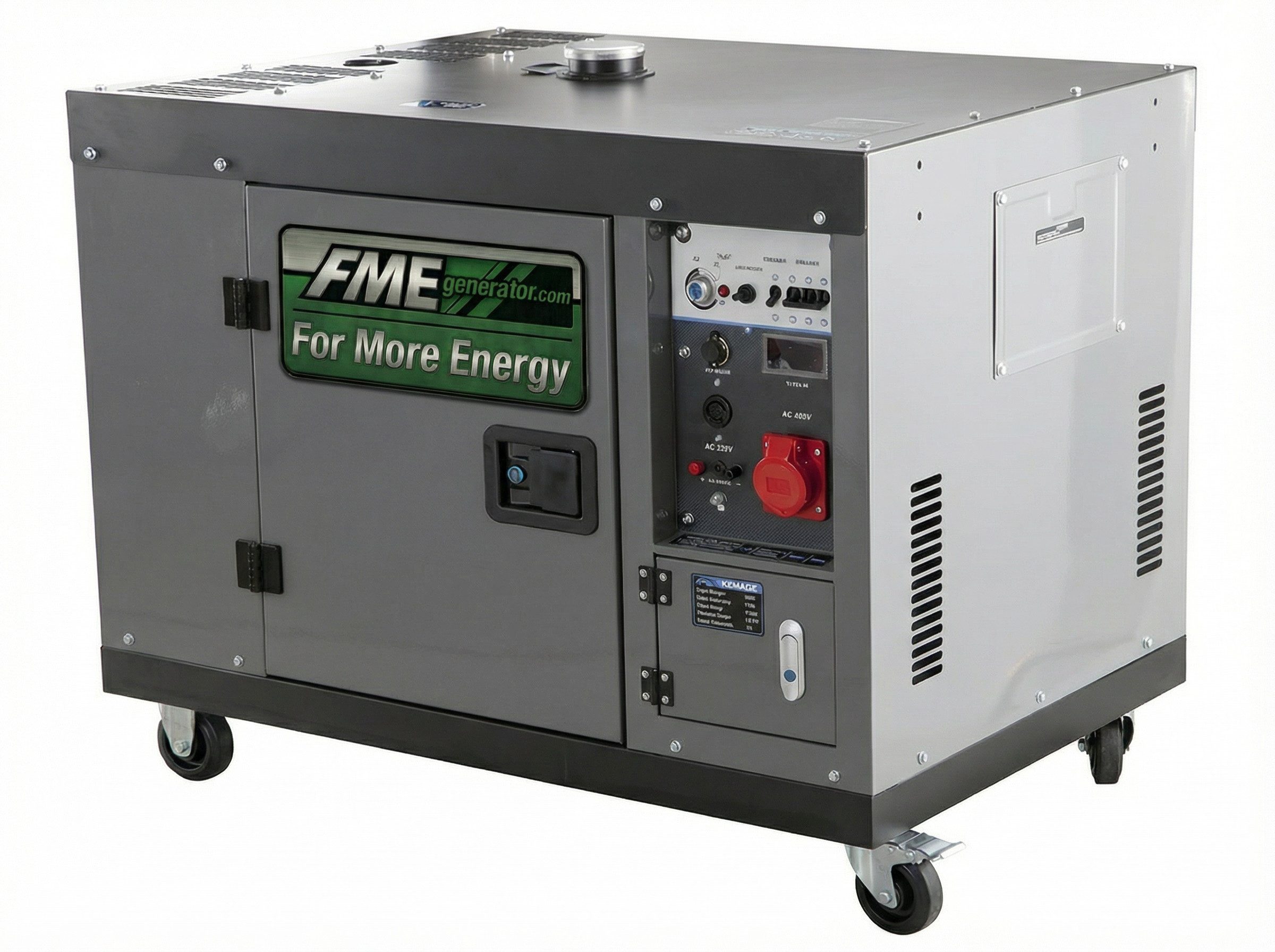 FME Stromerzeuger SP8500D Diesel AVR Stromerzeuger mit HVO100 Herstellerfreigabe, Diesel, Heizöl (DIN 51603) verträglichkeit