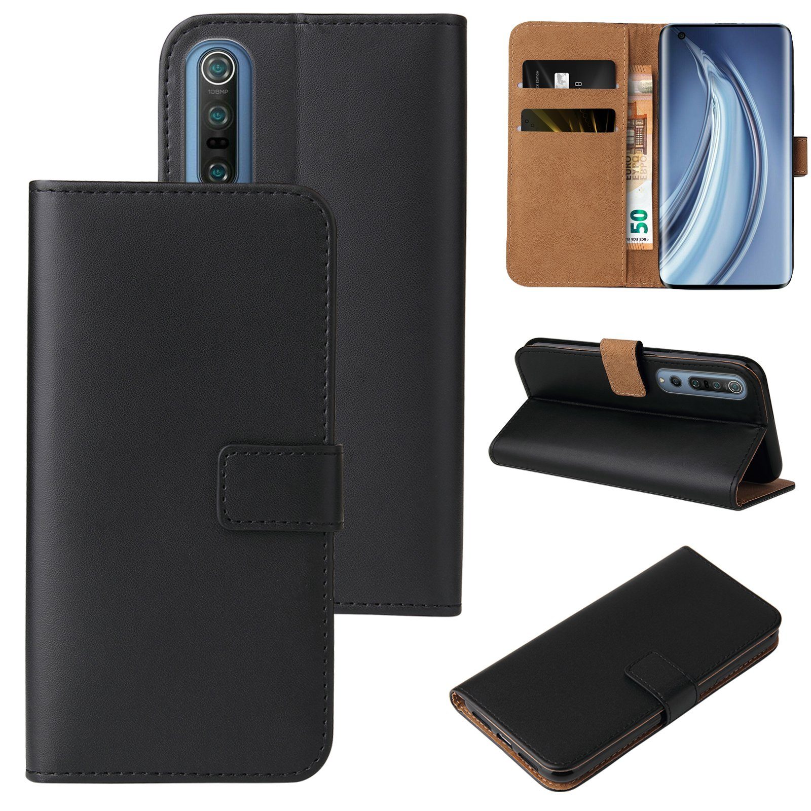 Tec-Expert Handyhülle Klapp Hülle für Xiaomi Mi 10 6.67 Zoll, 6.67, Flip Case für Xiaomi Mi 10