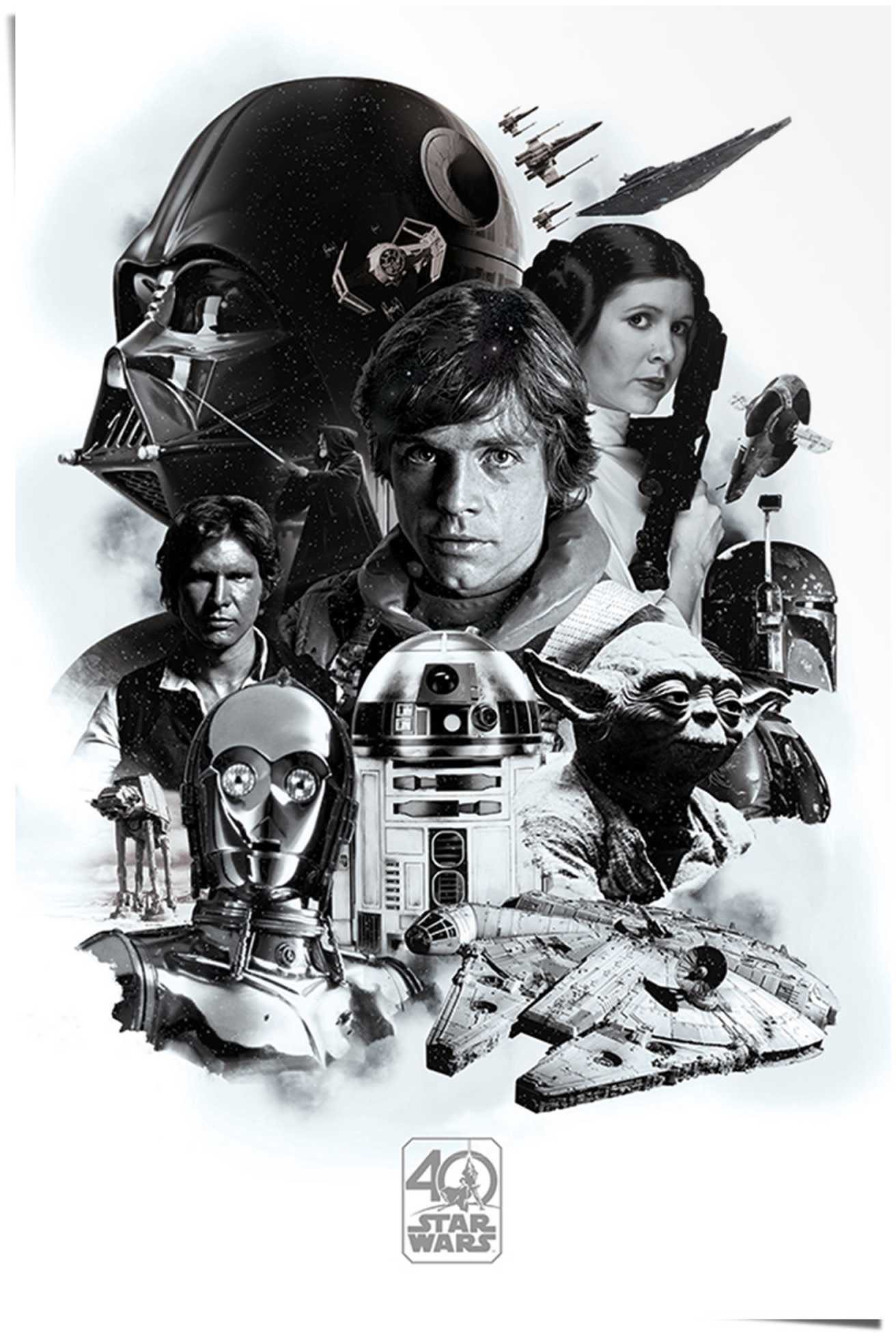 Reinders! Poster Poster Star Wars 40 günstig online kaufen