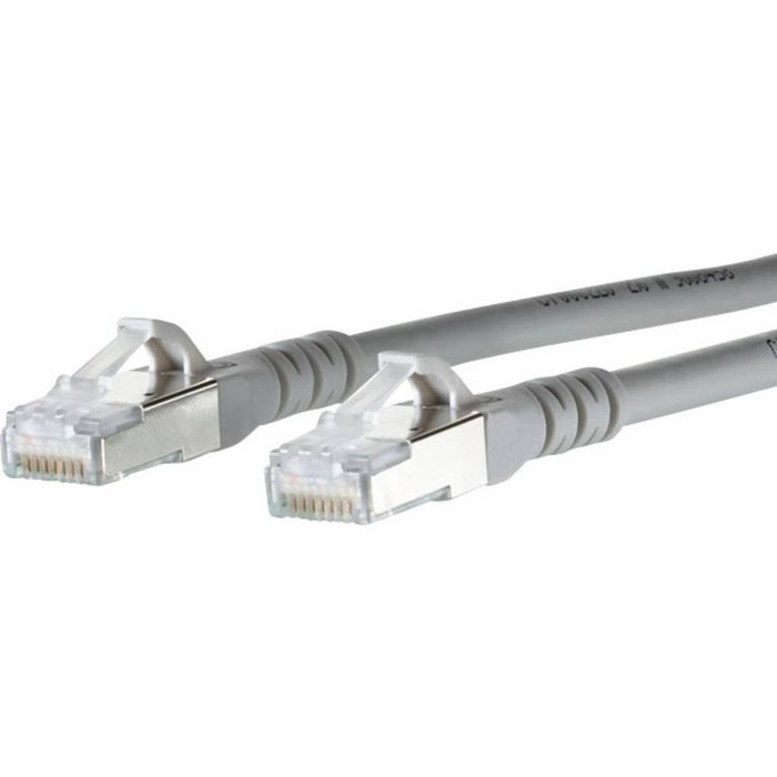 Metz Connect Patchkabel Cat.6A AWG 26 10.0 m LAN-Kabel (10.00 cm)