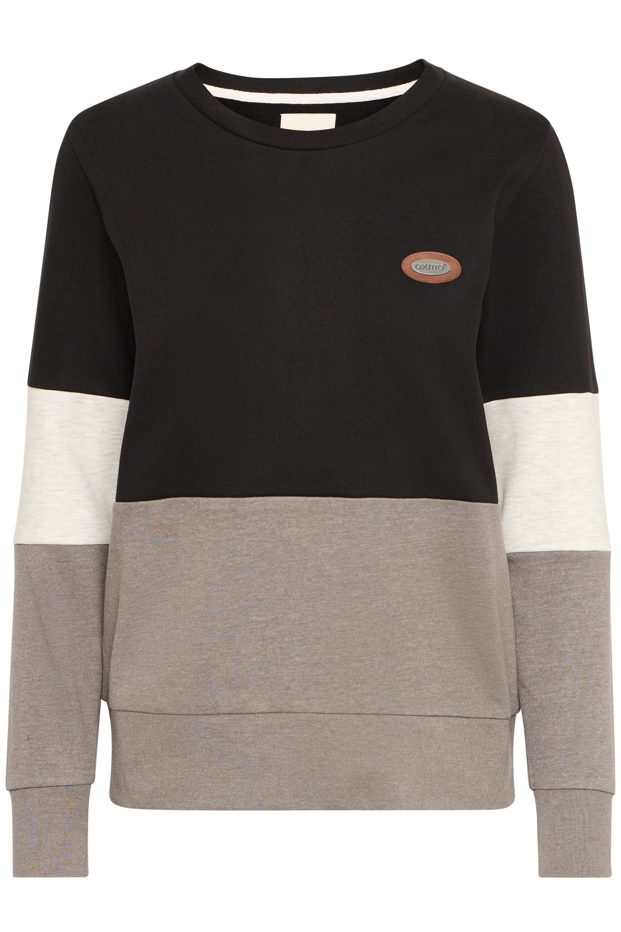 OXMO Sweatshirt OXTrine Modisches Sweatshirt im Colorblock-Design günstig online kaufen