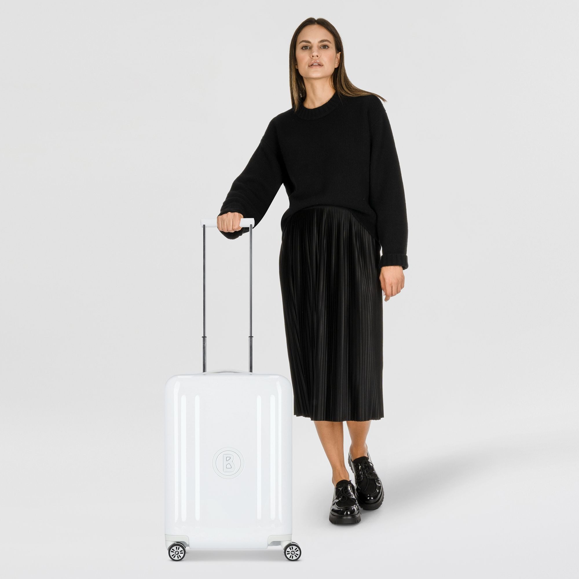 BOGNER Handgepäck-Trolley Piz, 4 Rollen, Polycarbonat