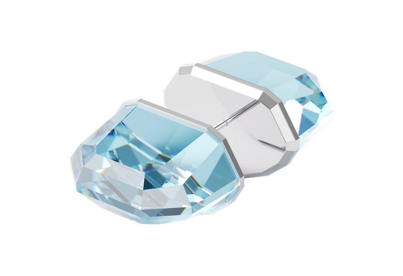 Swarovski Single-Ohrstecker Lucent blau... Swarovski Single-Ohrstecker Lucent blau...