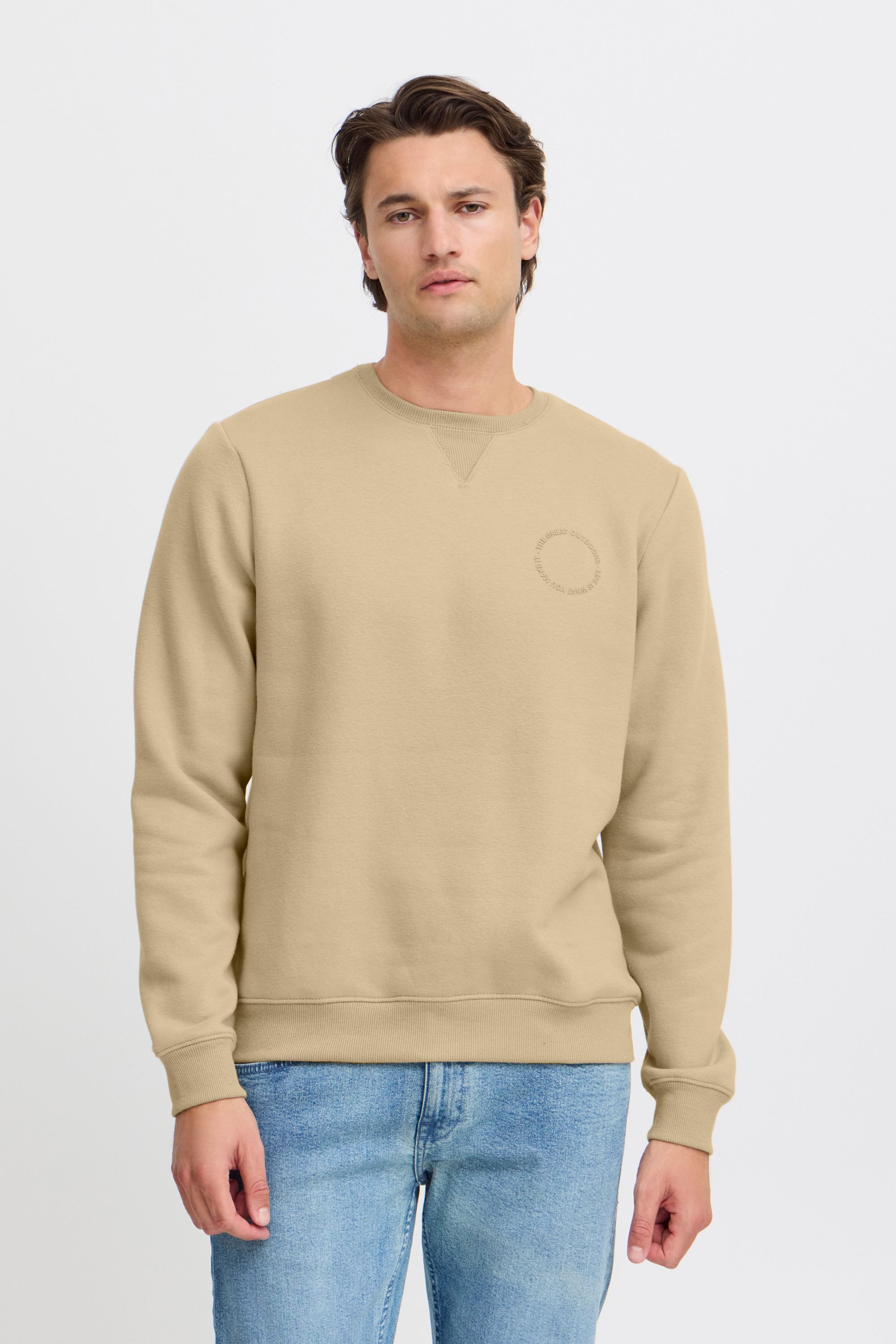 Blend Rundhalspullover BHSweatshirt Klassischer Sweatpullover mit günstig online kaufen