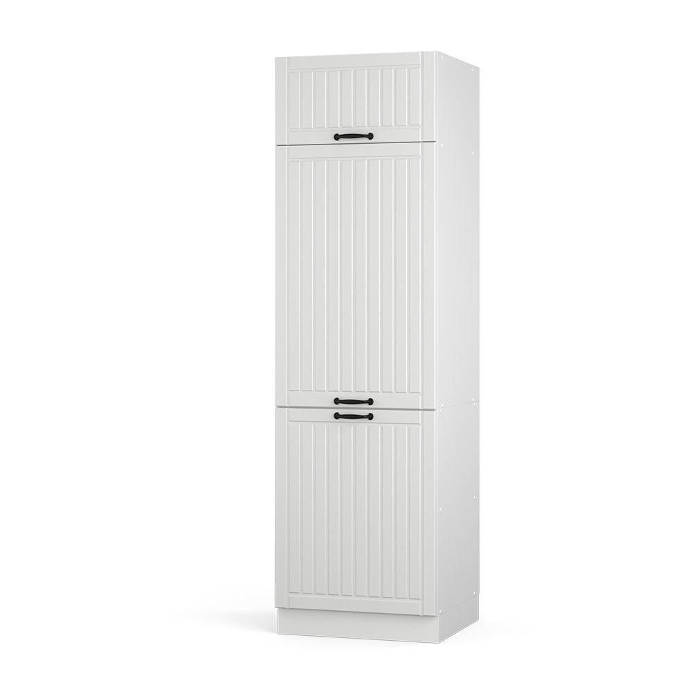 Vicco Kühlumbauschrank Fame-Line, Weiß Landhaus/Weiß, 60 günstig online kaufen