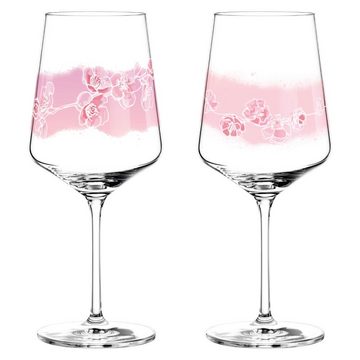 Ritzenhoff Aperitifglas Sprizz 2er-Set Cherry&Almond Blossoms, Bohnenberg, Kristallglas