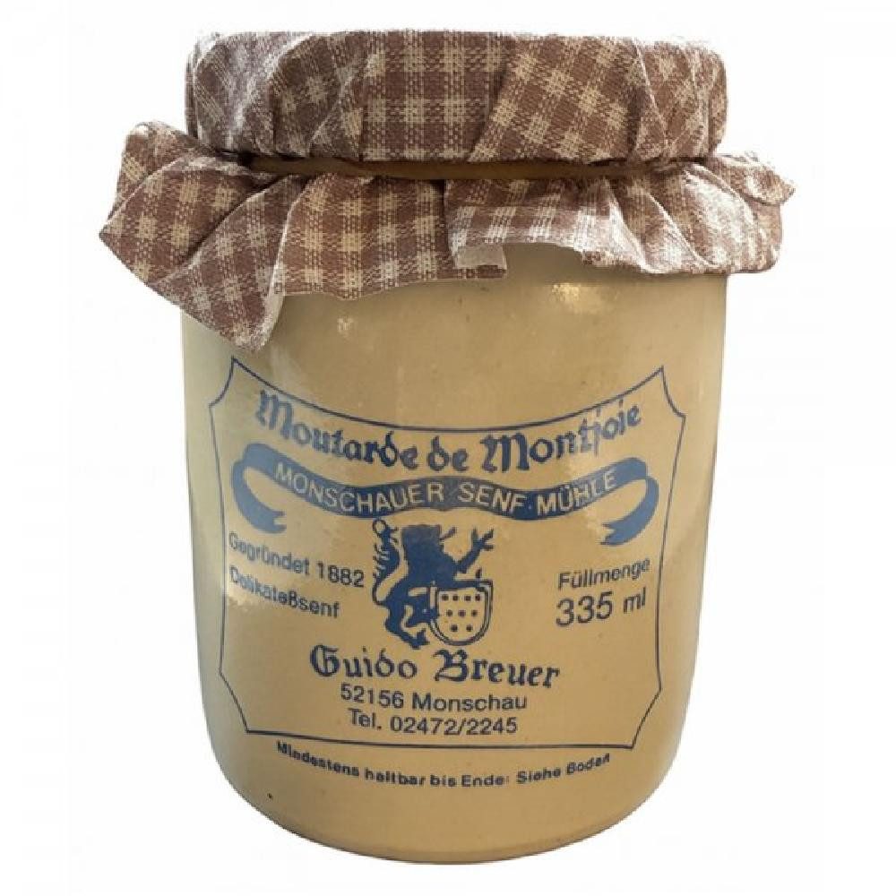 Historische Senfmühle Monschau Grillsauce Senf Altdeutsche Art Süß (335ml)