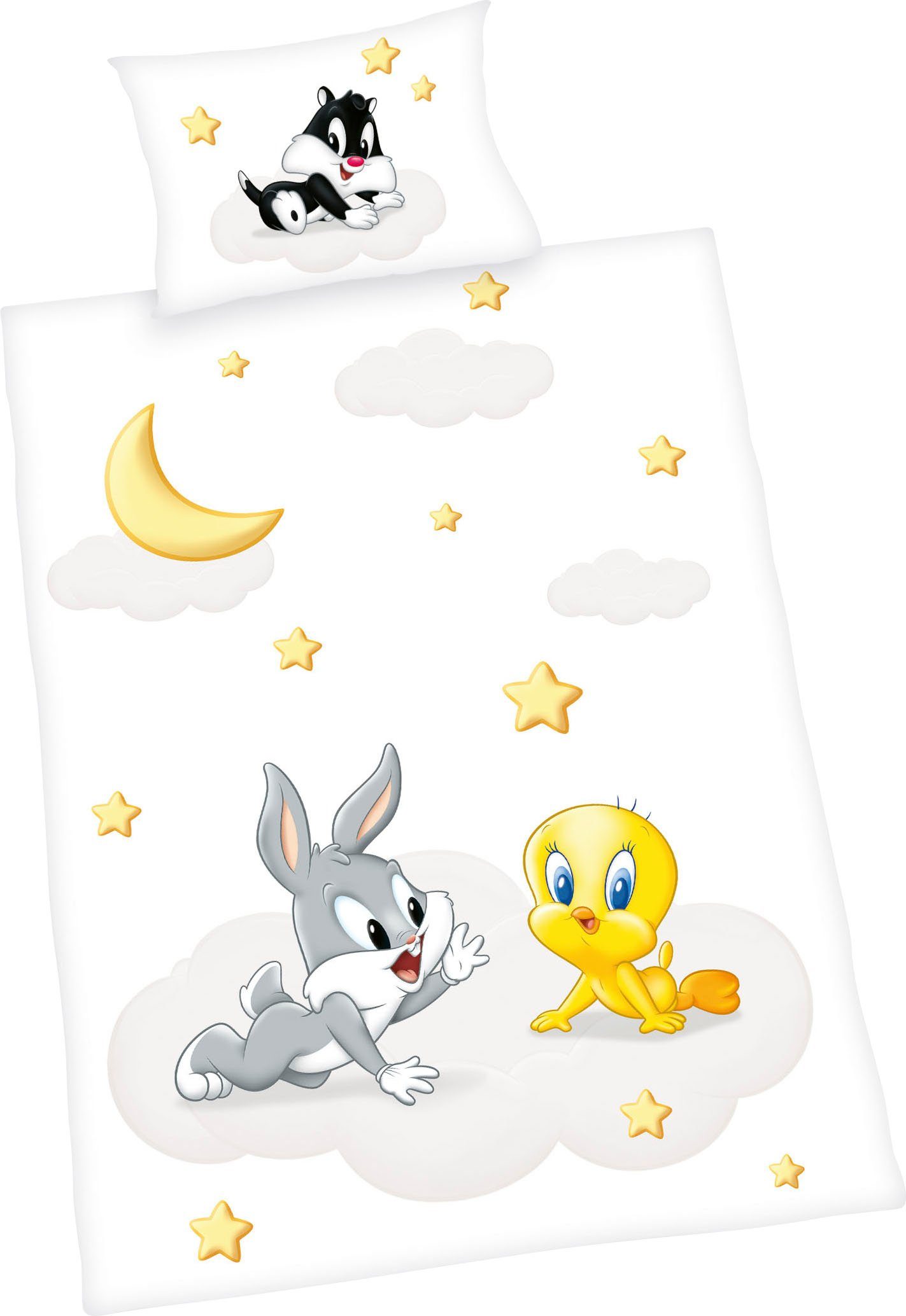 LOONEY TUNES Babybettwäsche Looney Tunes, Renforcé, günstig online kaufen