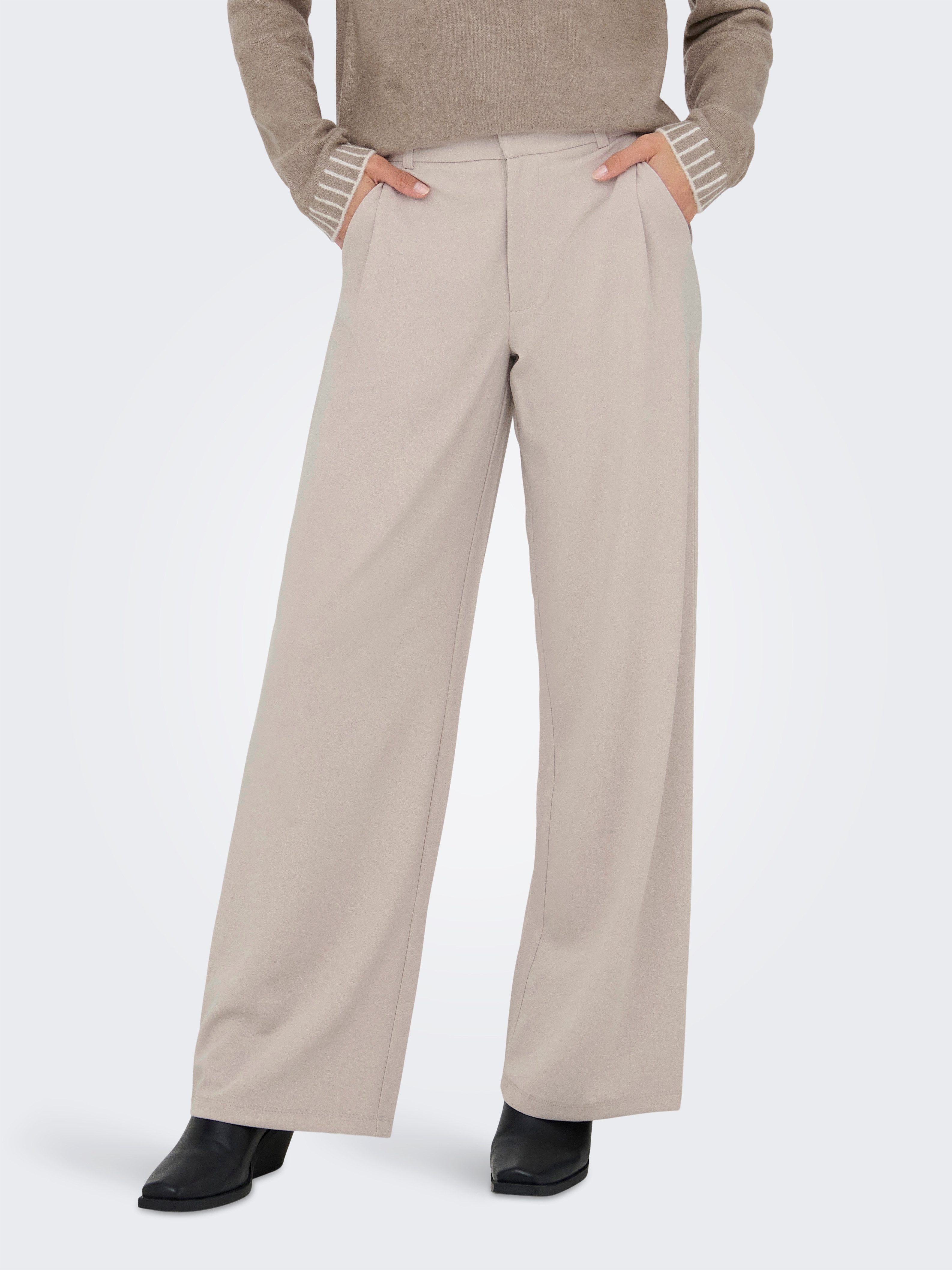 JDY Anzughose JDYGEGGO LIFE OCCASION PANT JRS NOOS Materialmix, regular fit