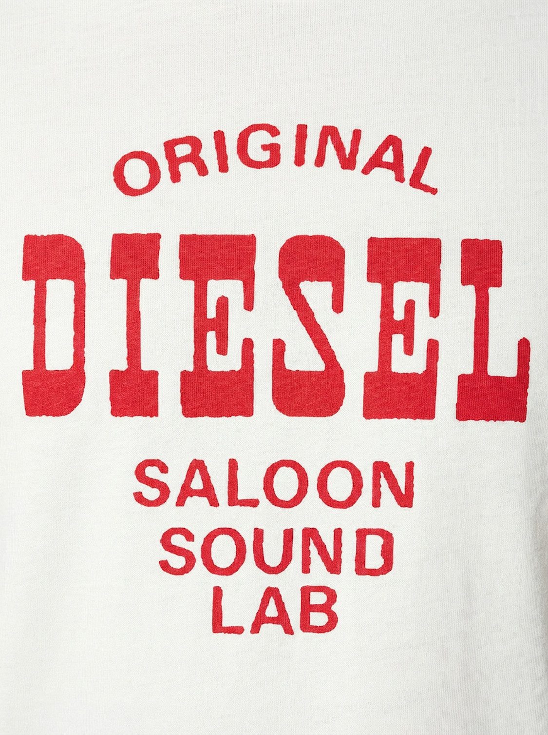 Diesel Rundhalsshirt Slim Fit - Weiß - T-DIEGOR-E12 141