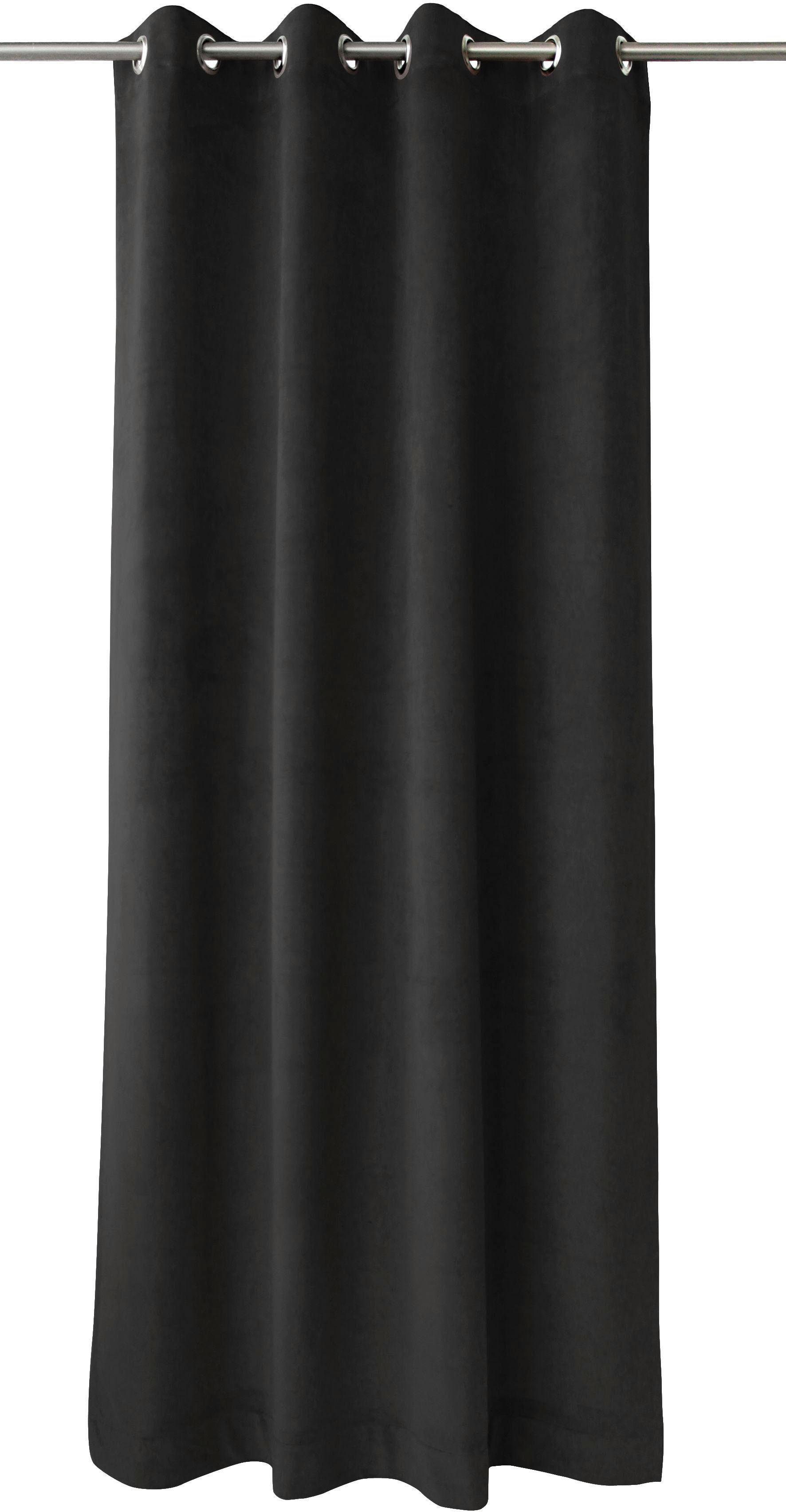 APELT Vorhang TASSILO (1 St), Ösen, blickdicht, HxB: 245x135, Tassilo, Ösenschal mit Mettalösen