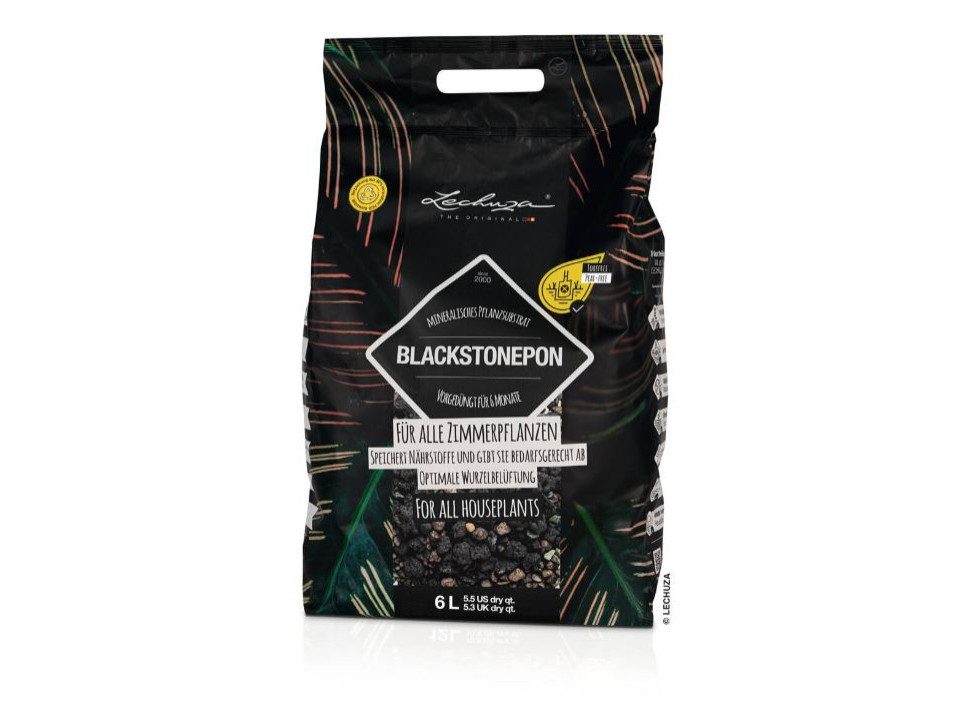 Lechuza® Pflanzgranulat Lechuza Blackstonepon Pflanzsubstrat für