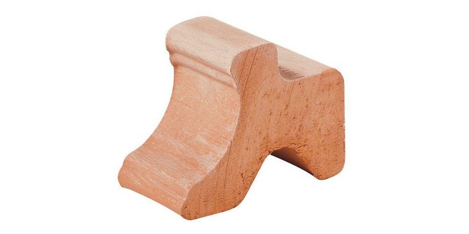 Deroma Pflanzkübel Deroma Tonfüßchen White Garden tonweiß 4 cm