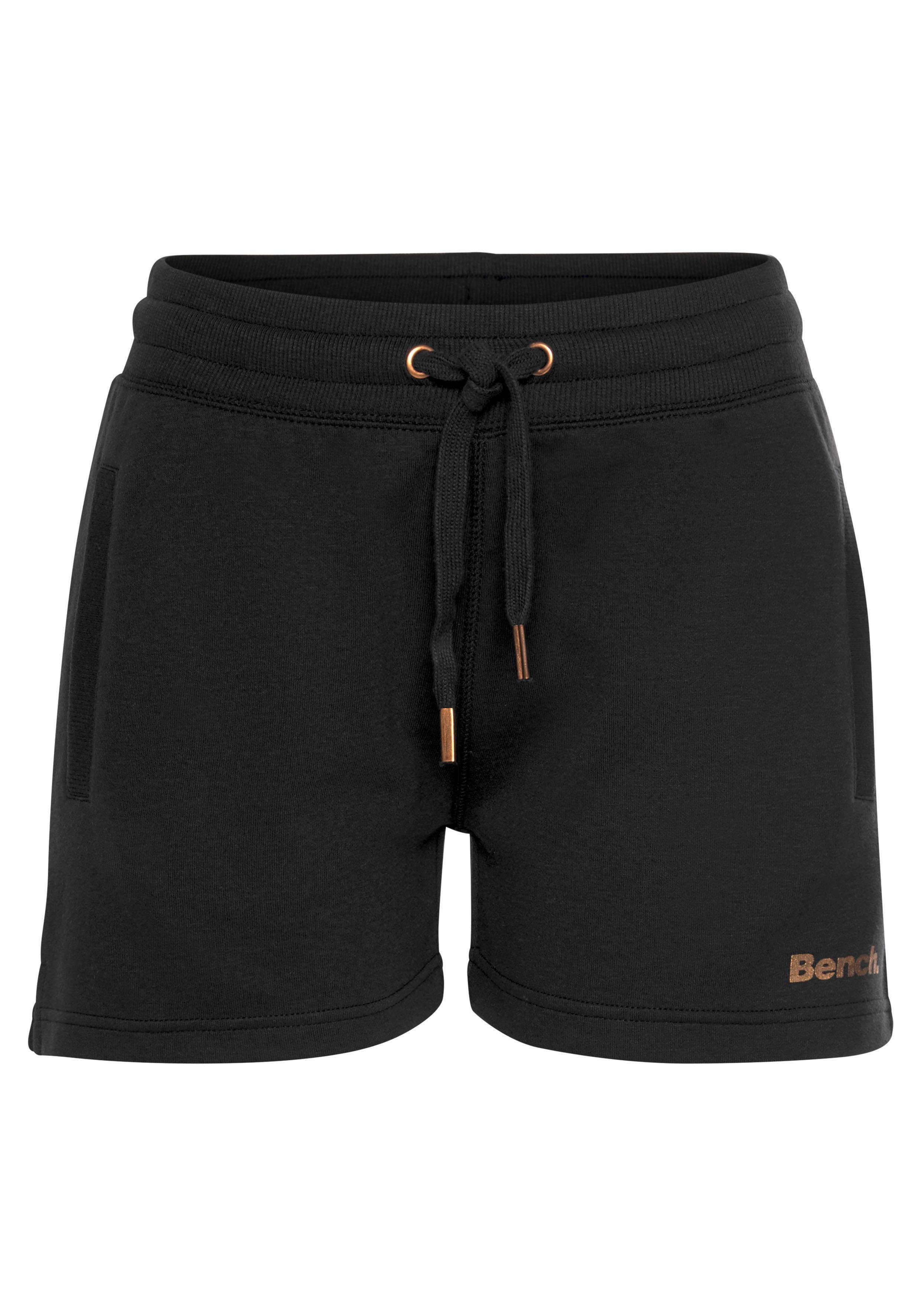 Bench. Loungewear Relaxshorts Sweathose mit kurzen Seitenschlitzen und seitliche Taschen, Loungewear – Bild 2 von 5
