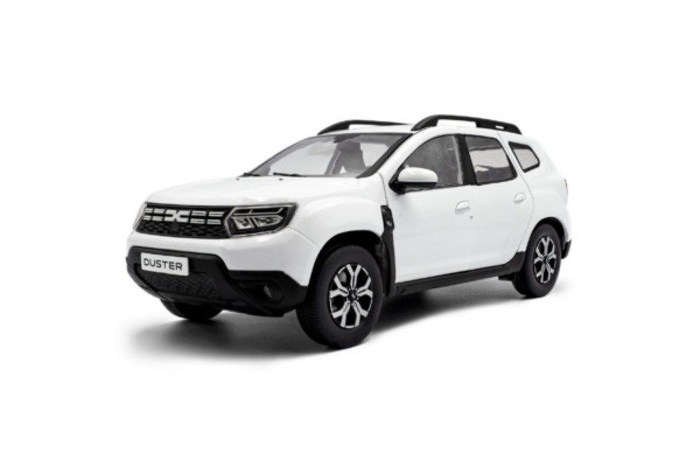 Solido Modellauto Dacia Duster 2024 weiß, Maßstab 1:18