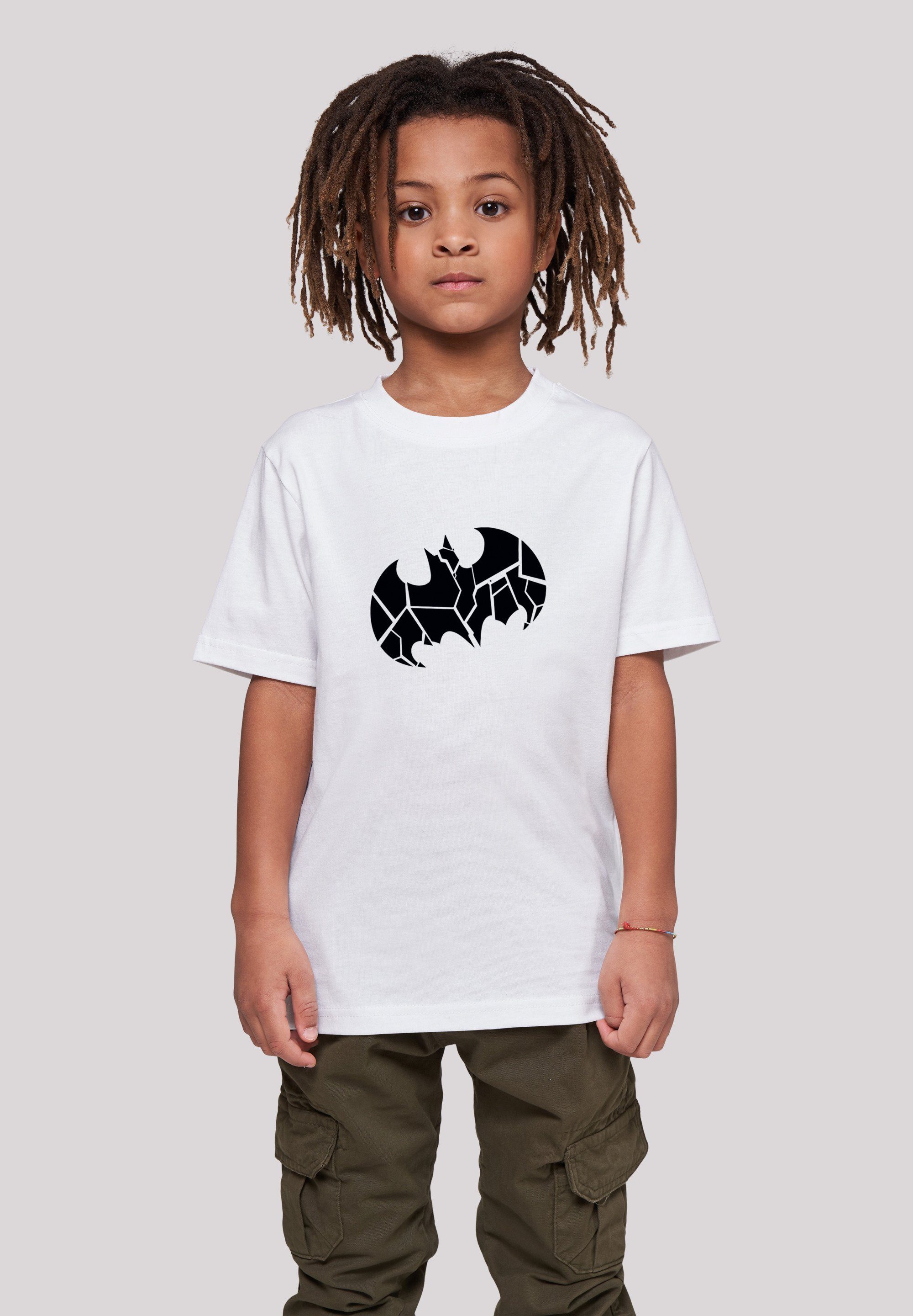 F4NT4STIC T-Shirt DC Comics Batman Logo Unisex Kinder,Premium Merch,Jungen,Mädchen,Bedruckt