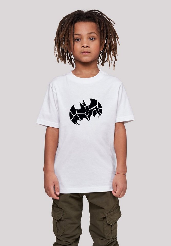 F4NT4STIC T-Shirt DC Comics Batman Logo Unisex Kinder,Premium Merch,Jungen, Mädchen,Bedruckt