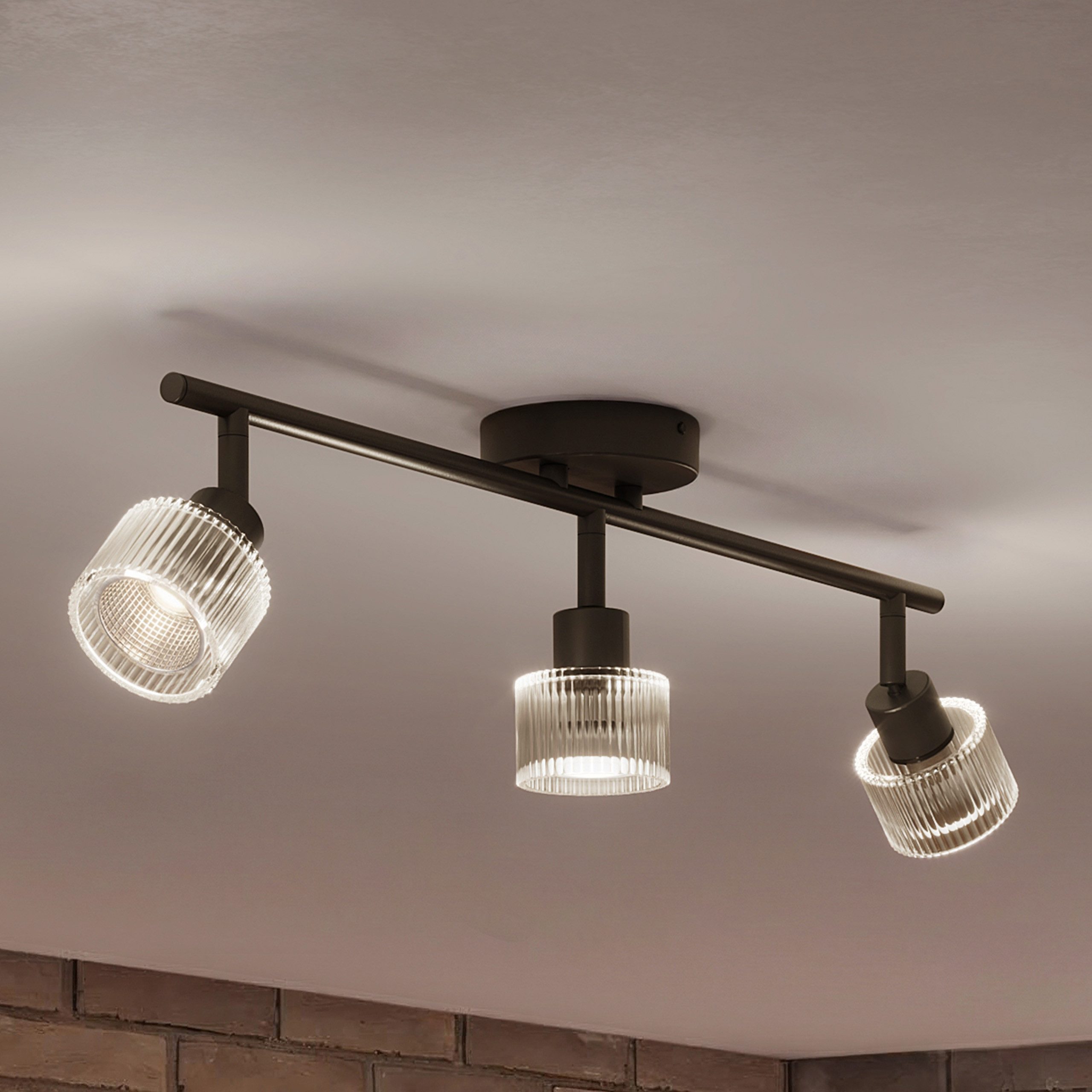 Philips Deckenspot Horen LED Spot, exklusive GU10, Schwarz, ohne Leuchtmittel, Wand- & Deckenmontage, schwenkbar, Premium-Materialien