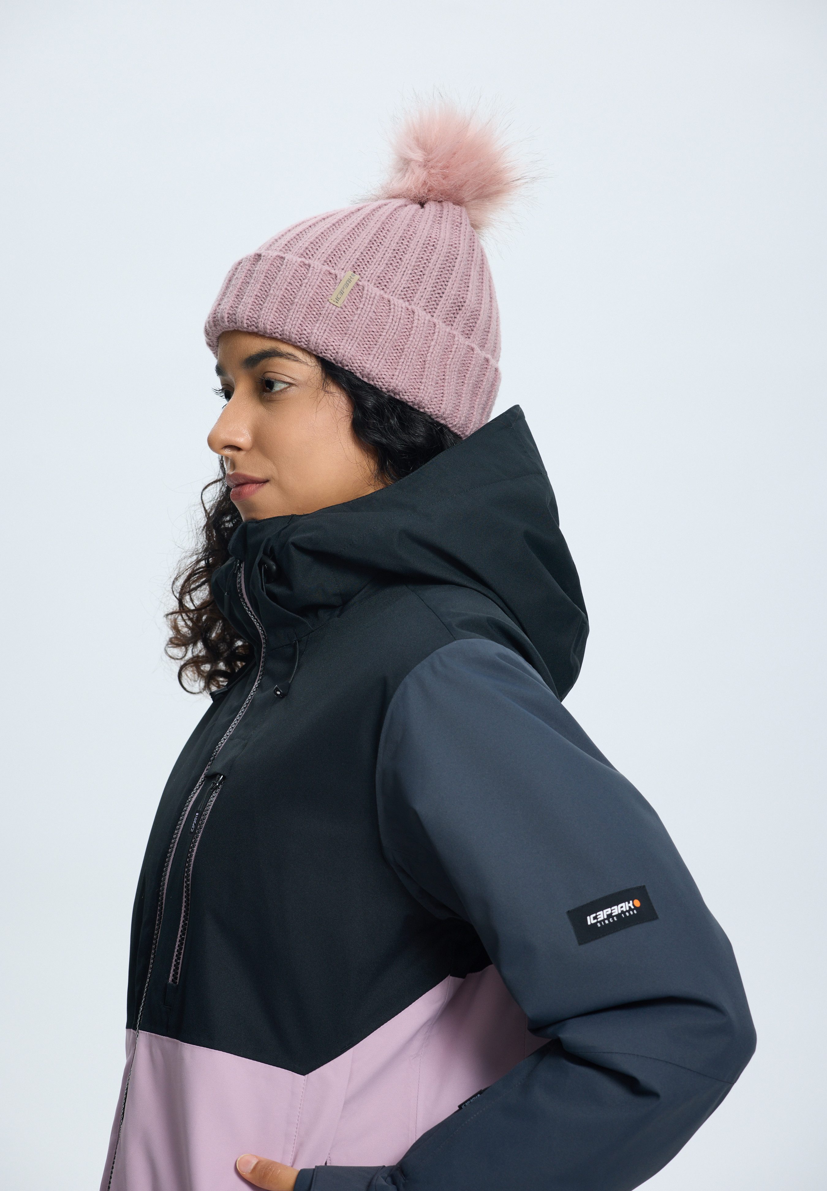 Icepeak Skijacke ICEPEAK CATHAY wasserdicht, winddicht, mit versiegelten Nähten, atmungsaktiv