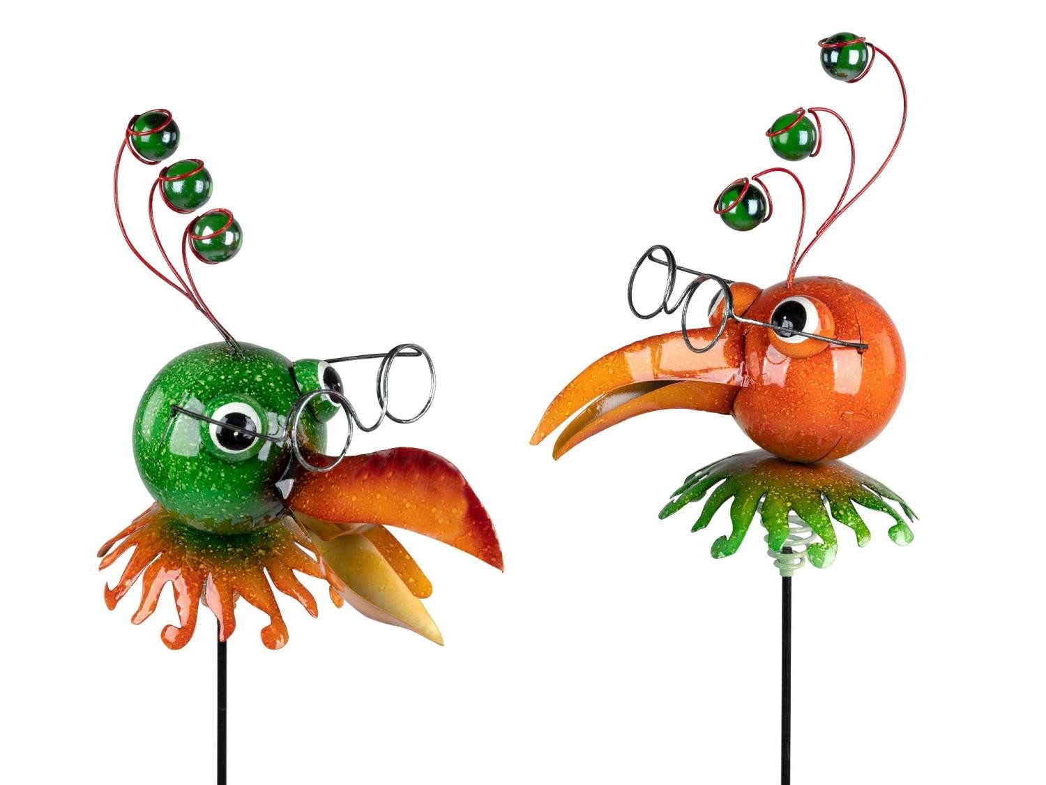 formano Gartenstecker Sommerzeit Höhe: 90cm, Farbe: Mehrfarbig, Motiv: Vogel